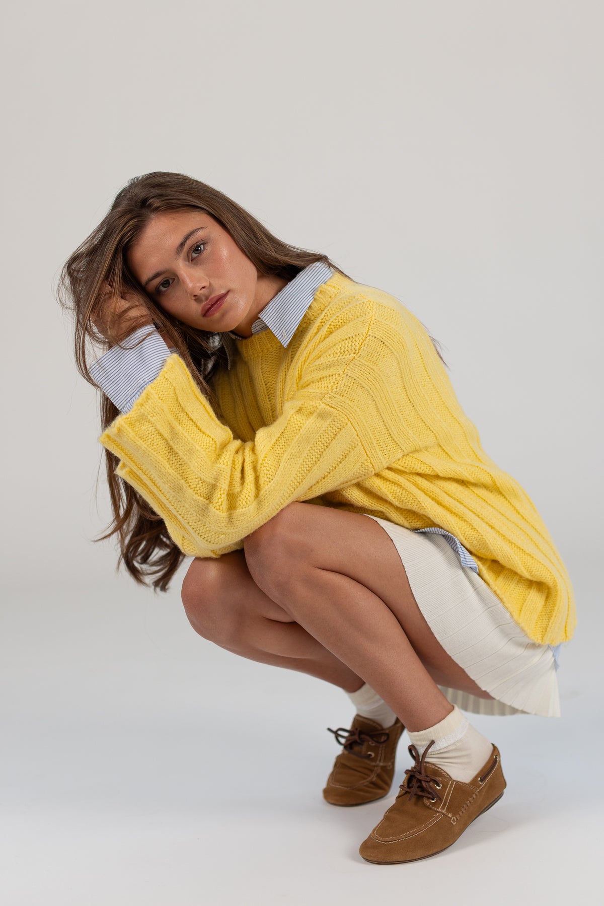 Knit Sweater Bobbie Lemon