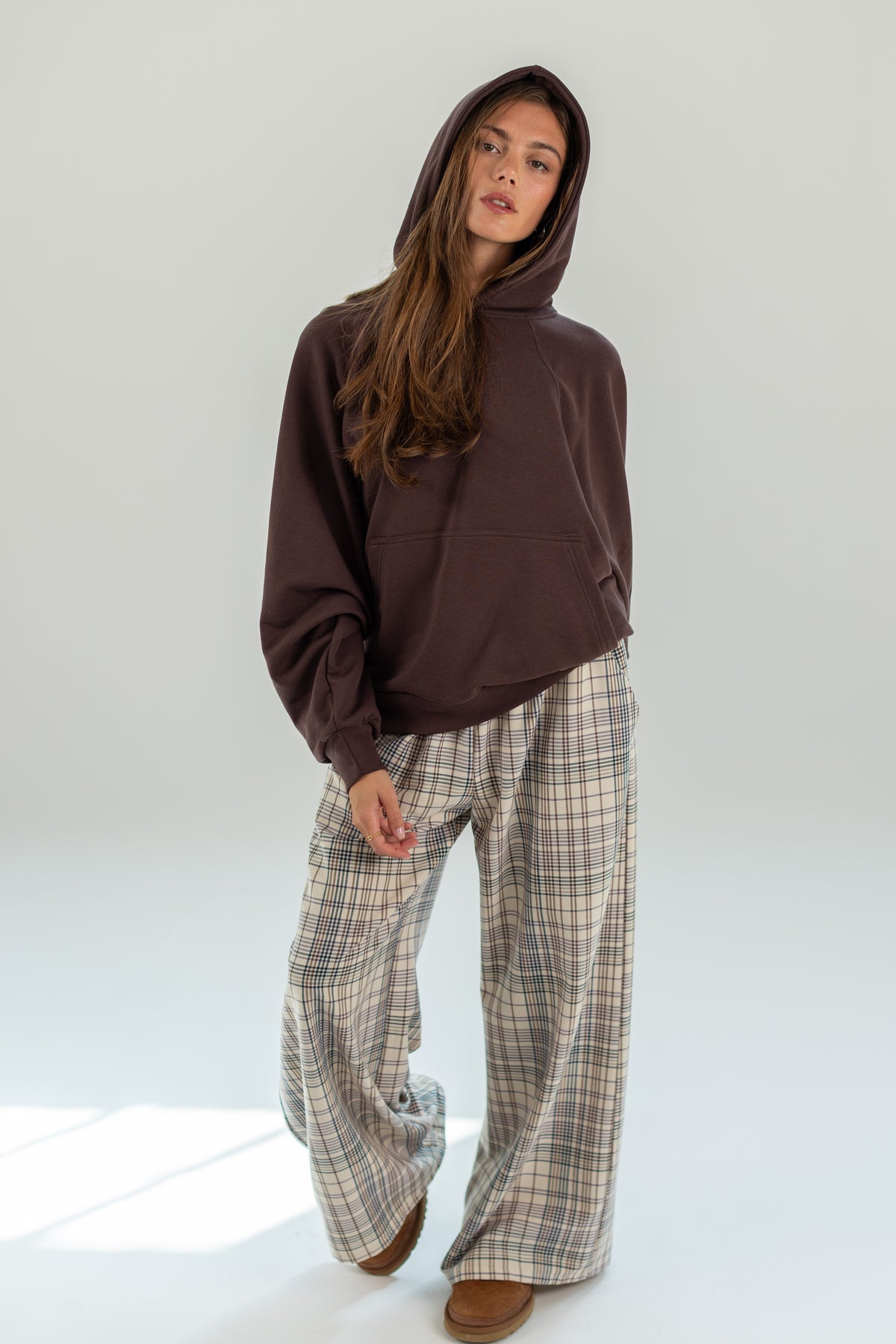 Hoodie Mae Chocolate Brown