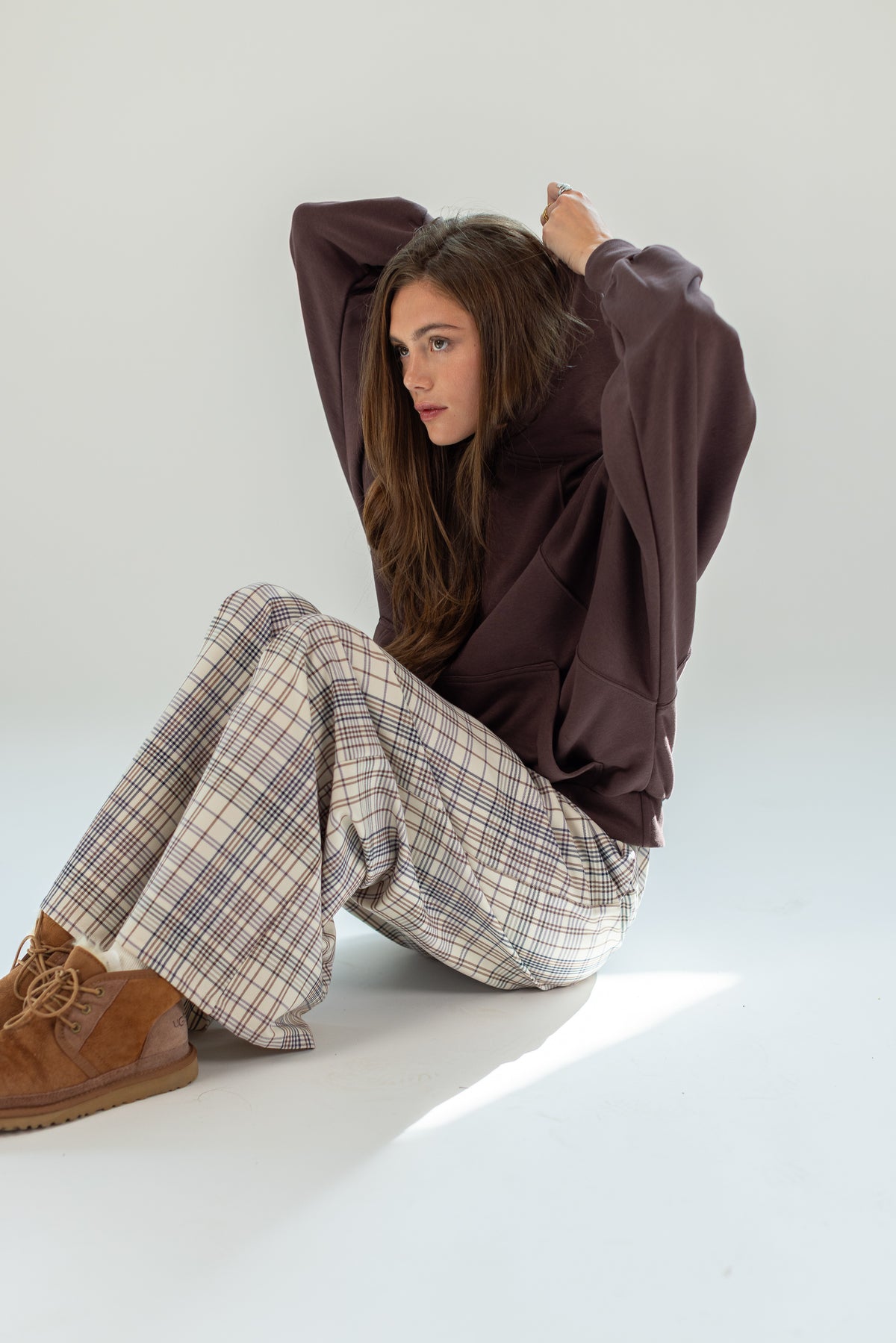 Hoodie Mae Chocolate Brown