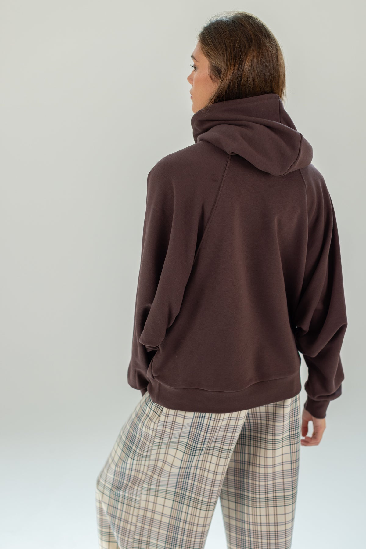 Hoodie Mae Chocolate Brown