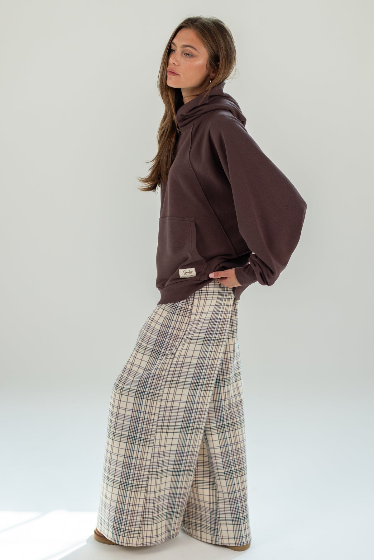 Hoodie Mae Chocolate Brown