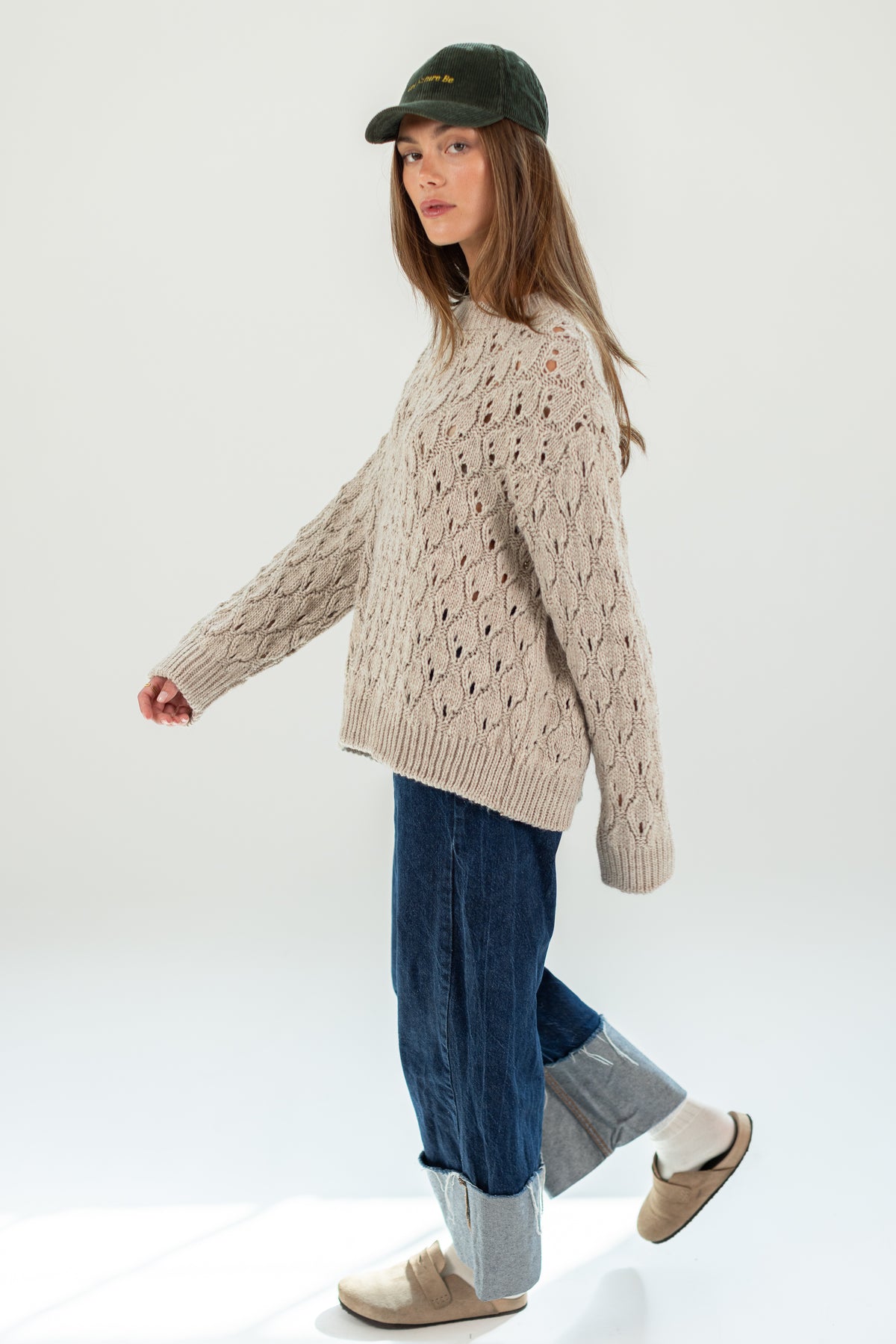 Knit Sweater Marla Taupe