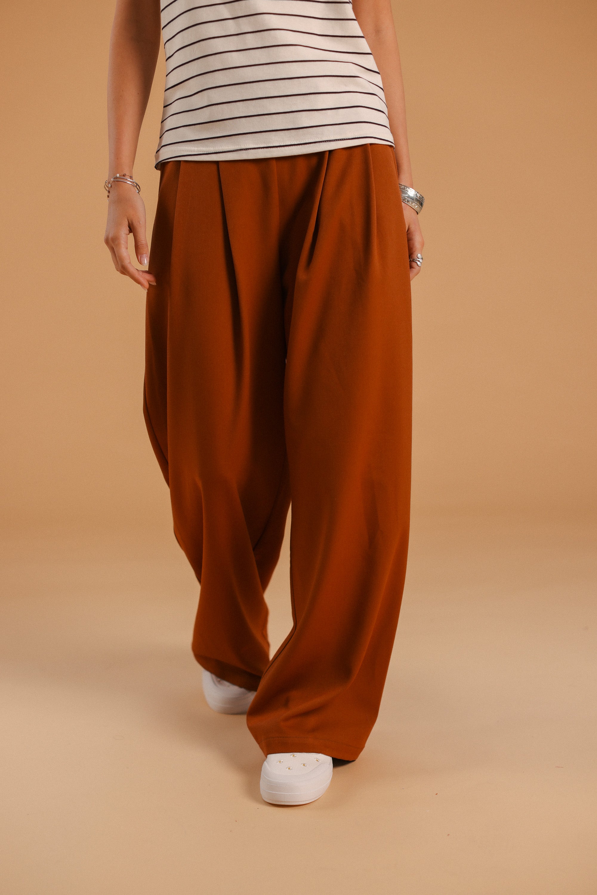 Trousers Vina Terracotta