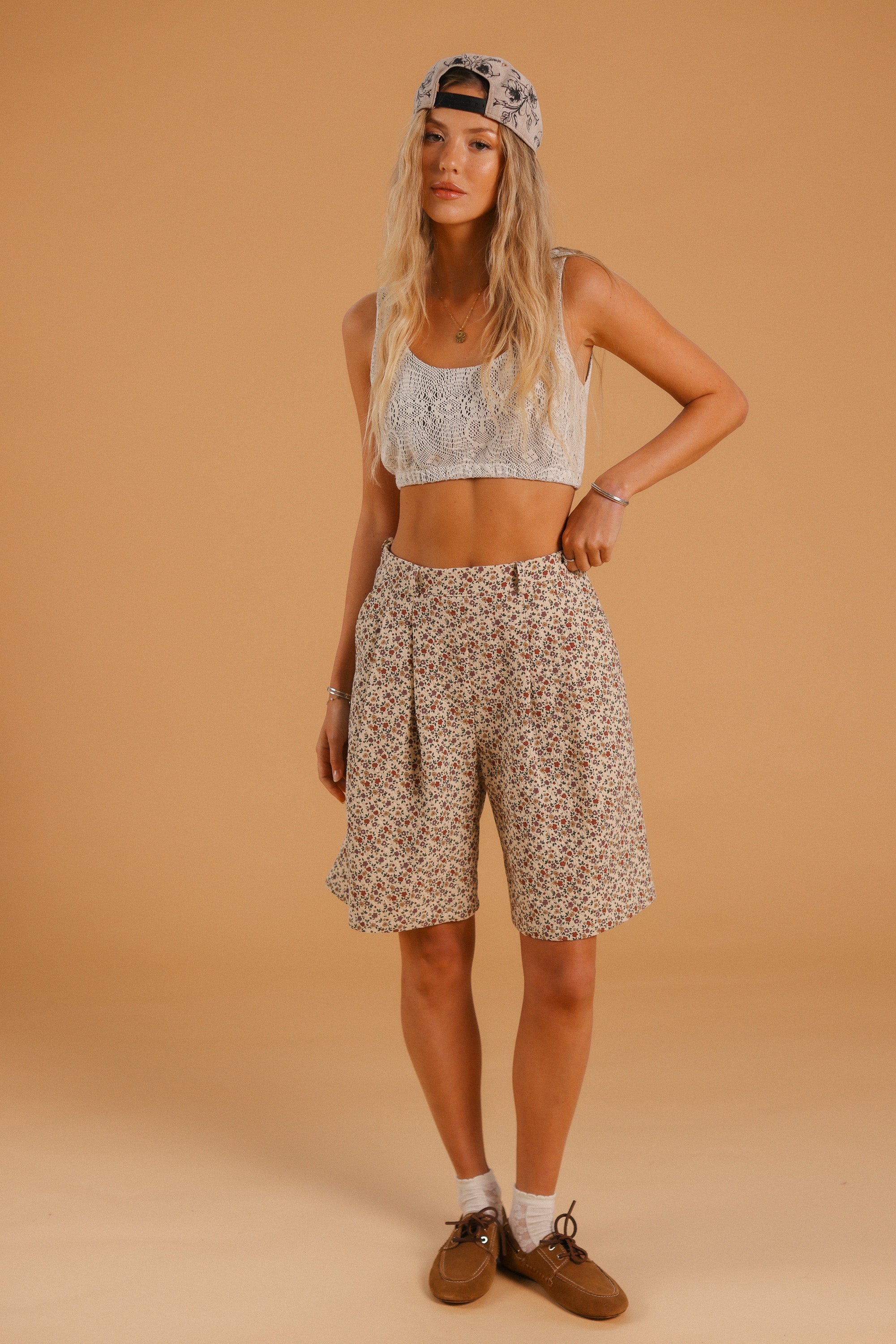 Bermuda Bondi Cream Floral
