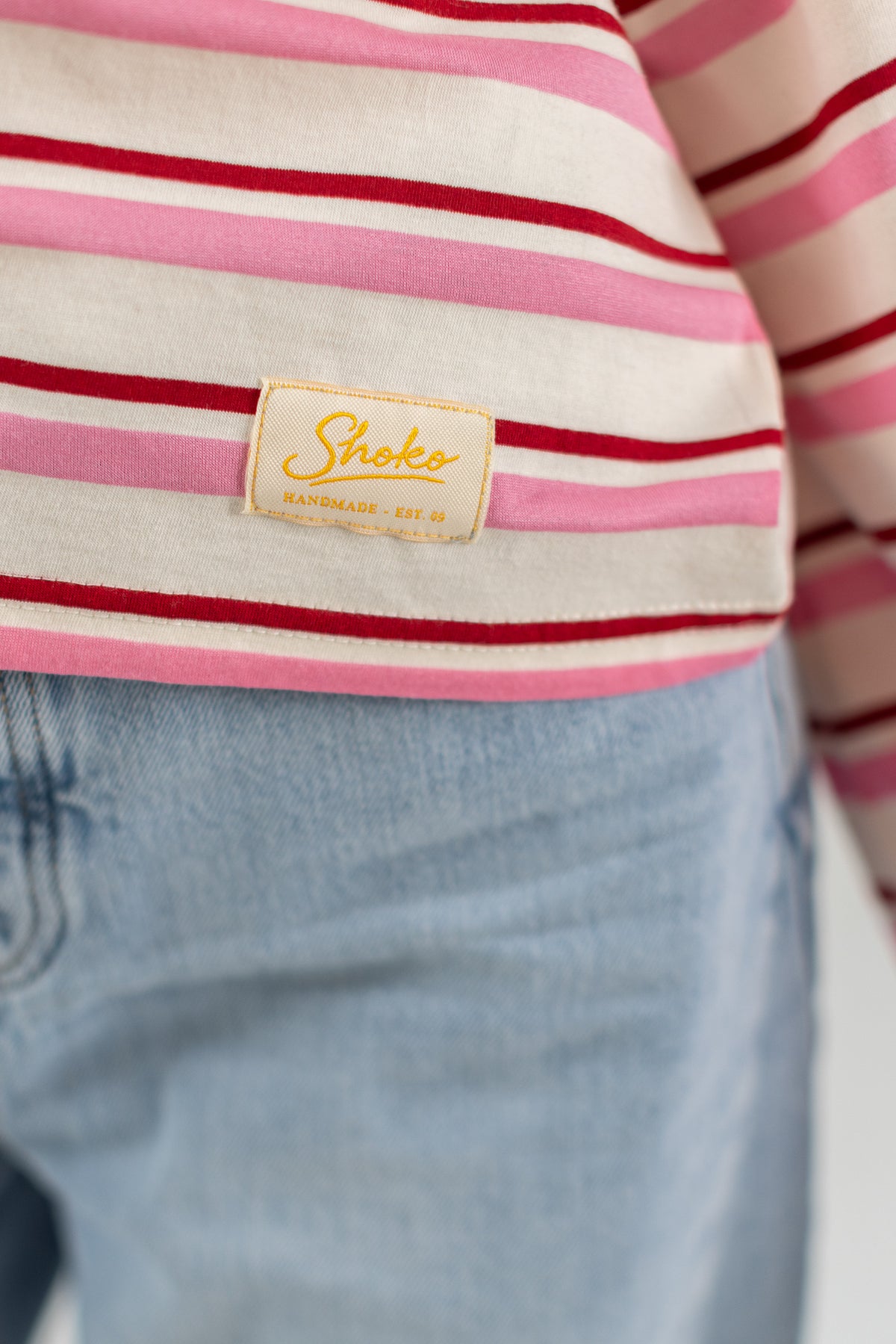 Top Frankie Pink Stripes
