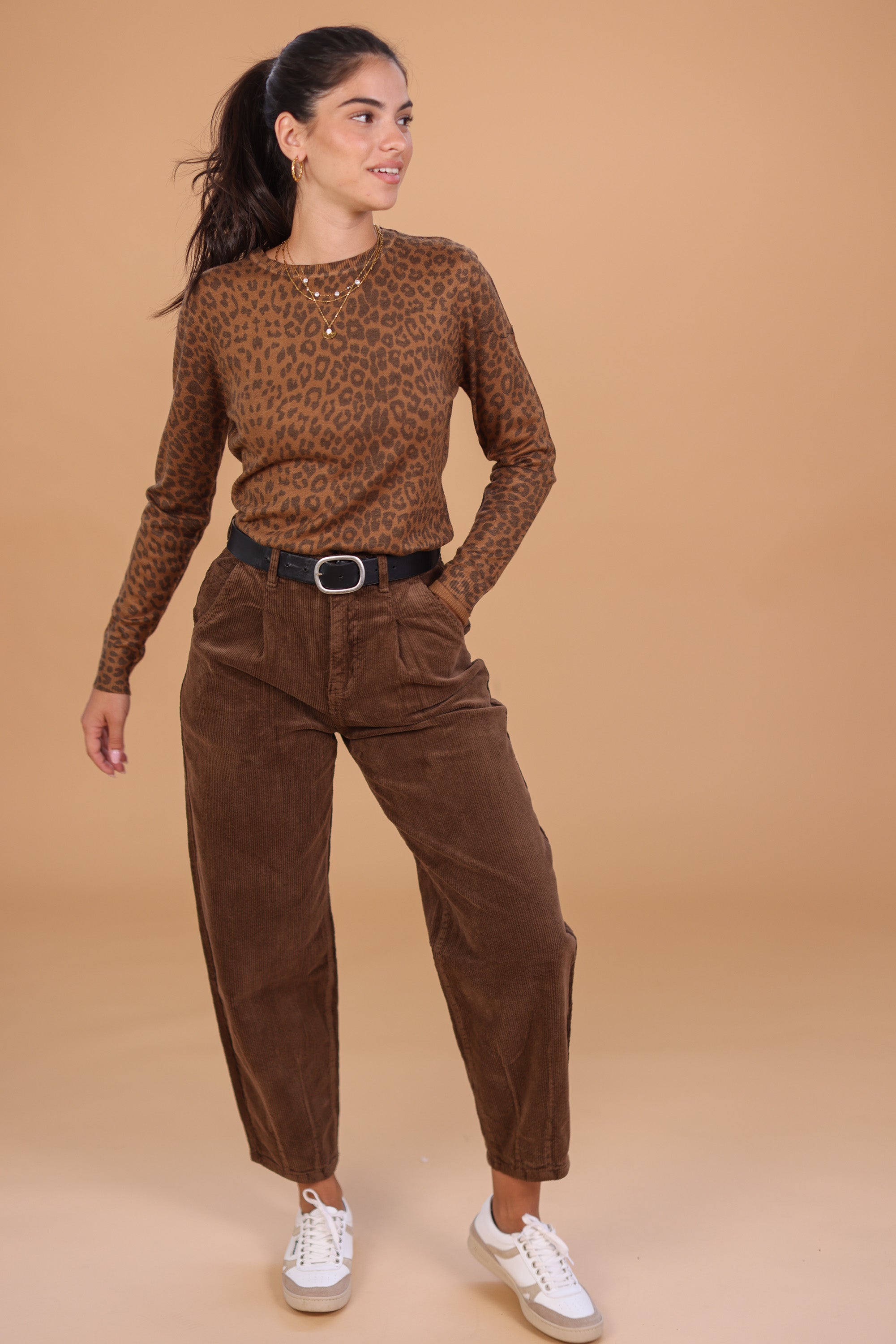 Trousers Nio Brown