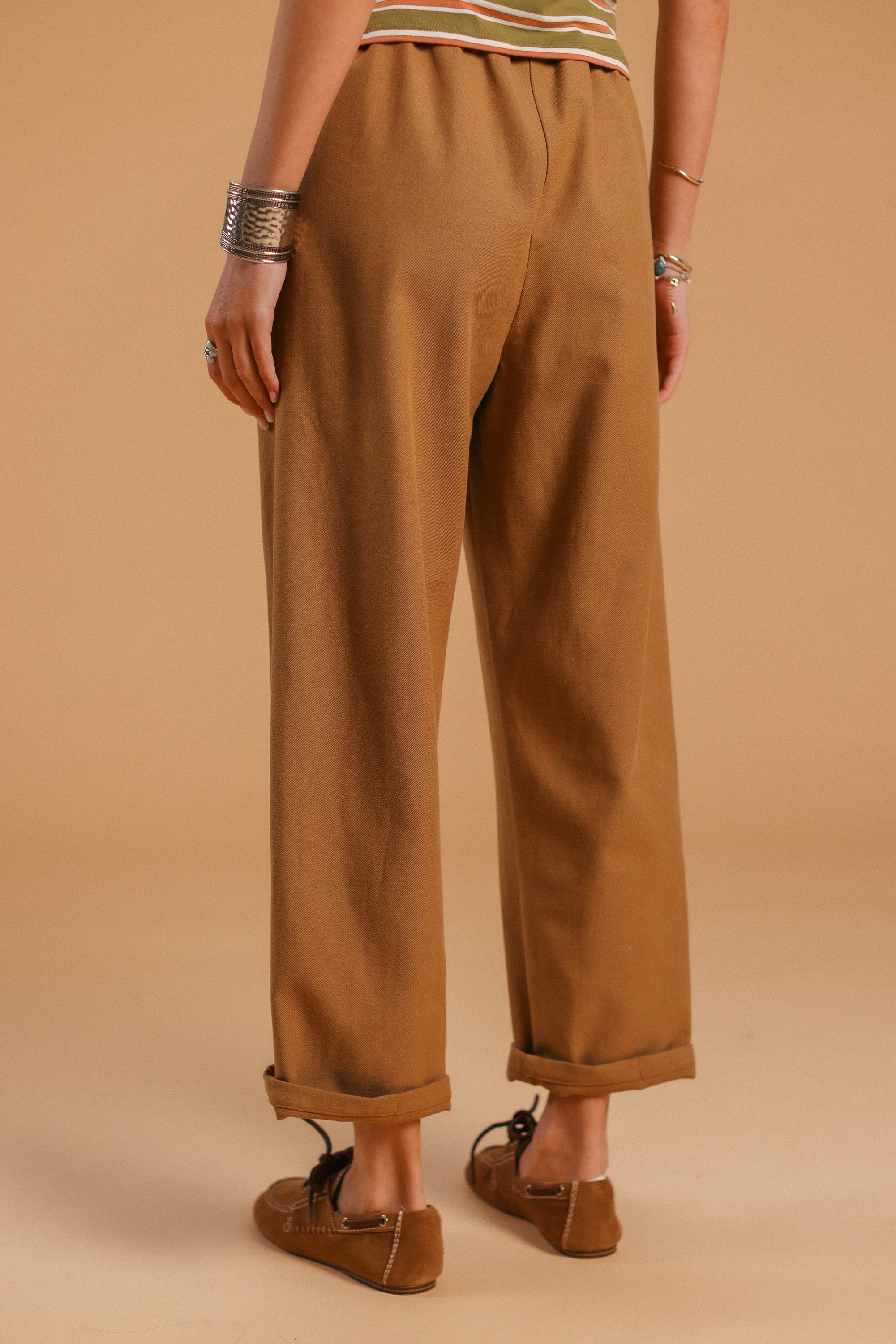 Trousers Dorina Camel