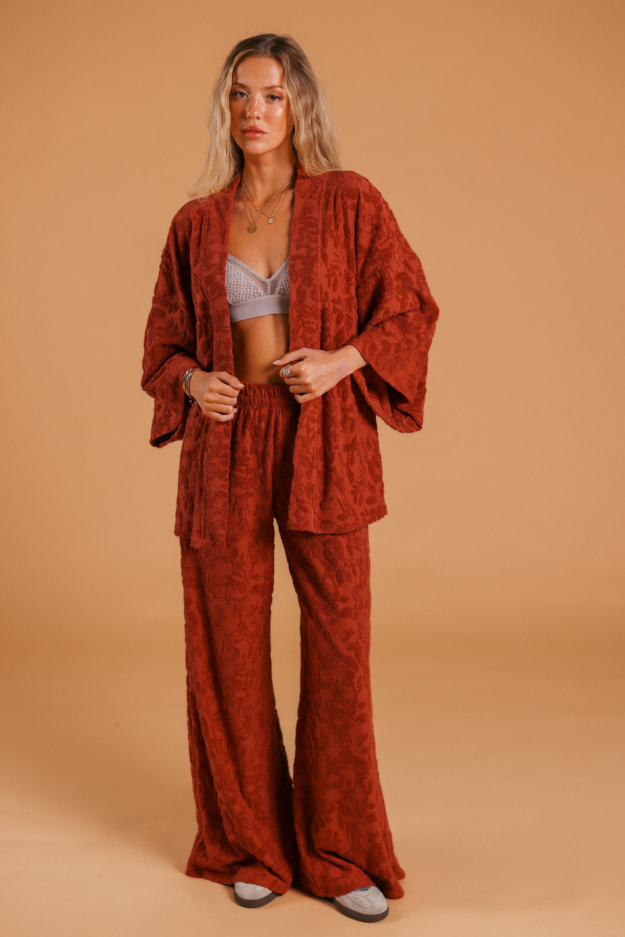 Cardigan Presley Terracotta
