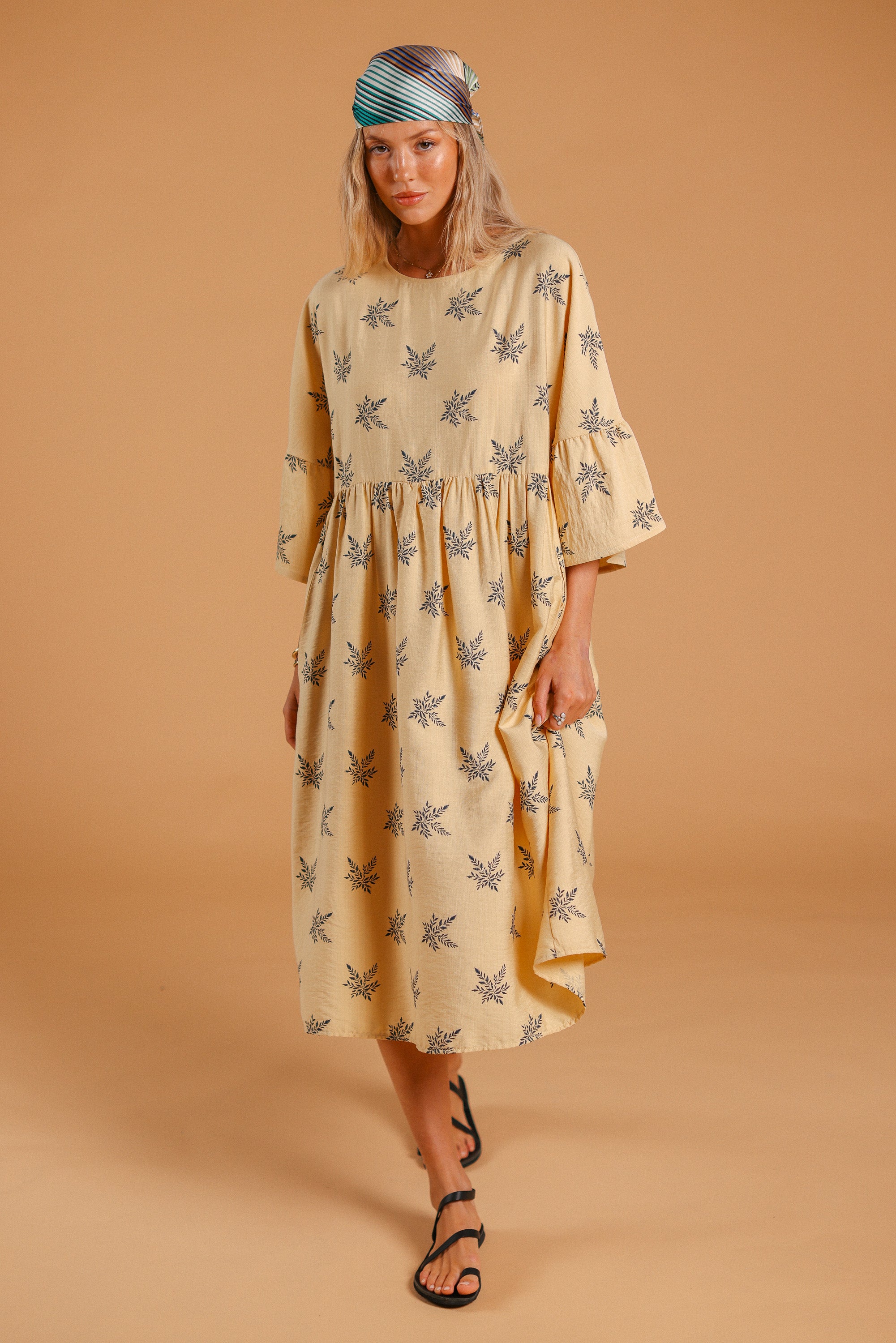 Dress Marvina Dusty Yellow