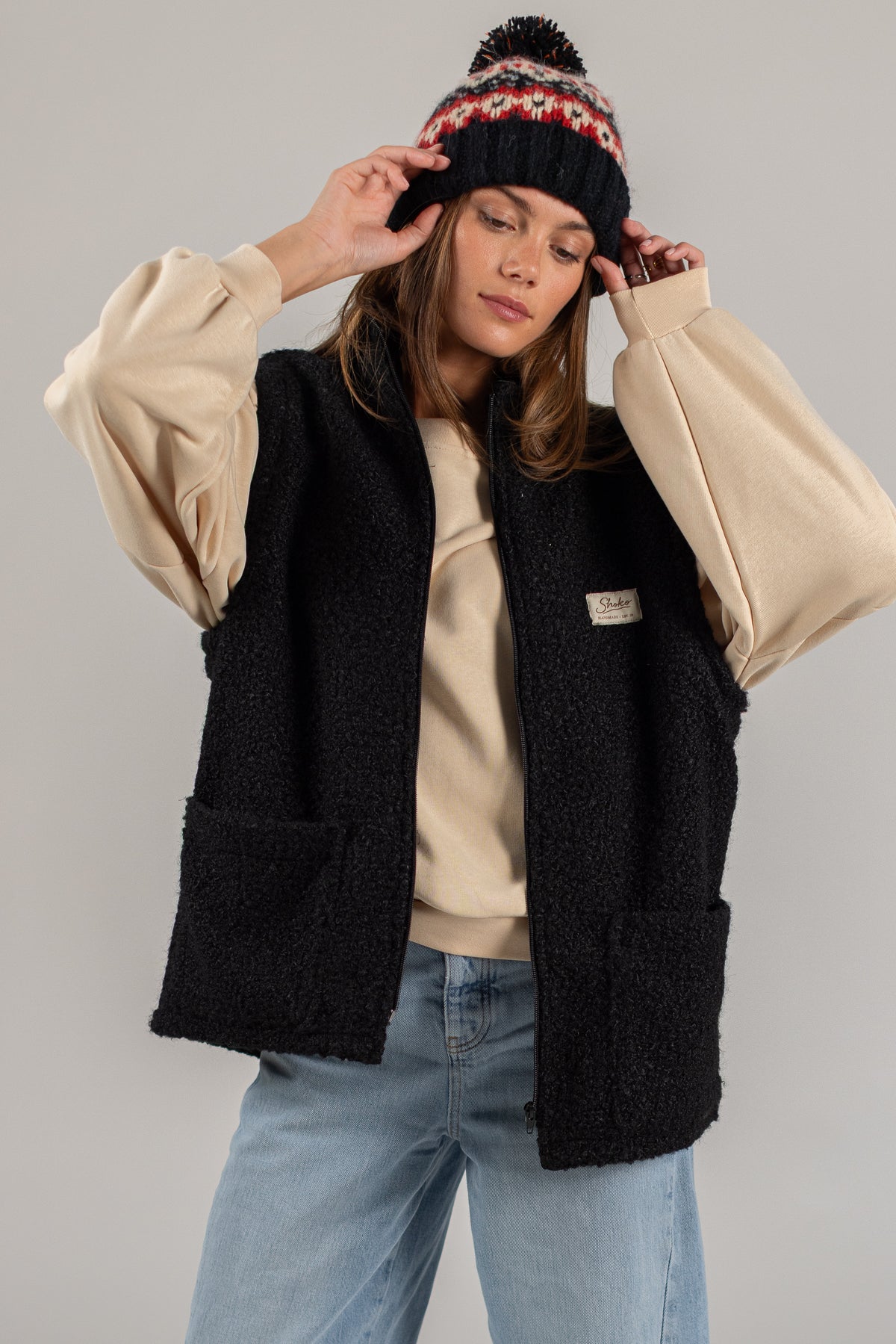 Vest Alena Black