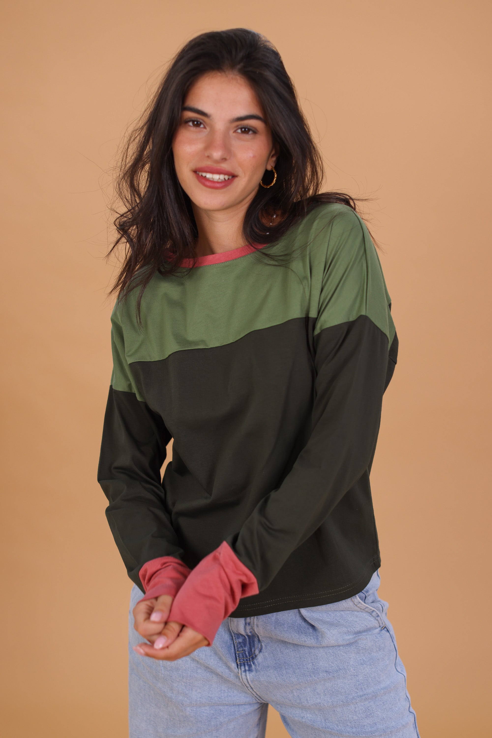 Top Dalianne Green Olive