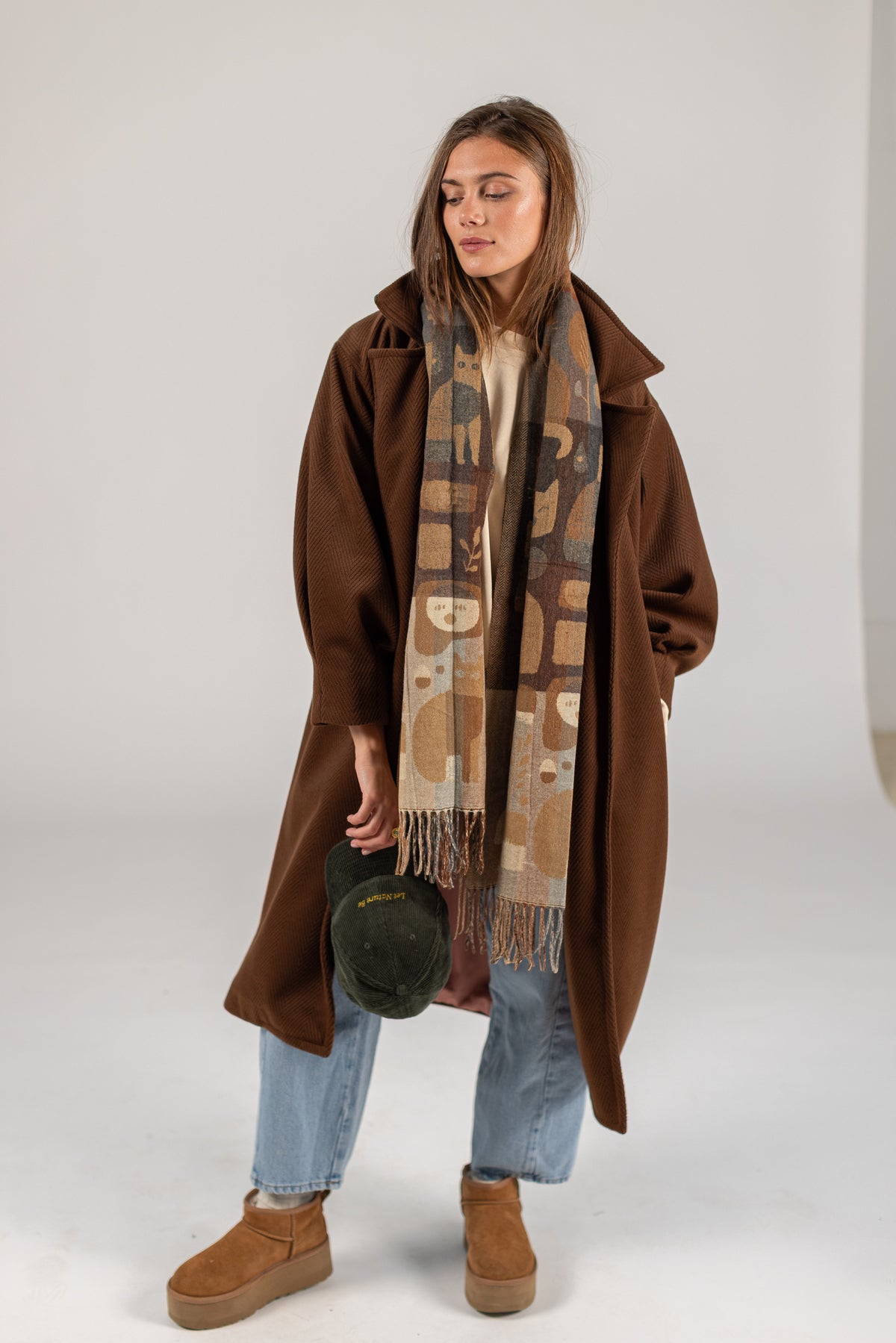 Scarf Mino Beige