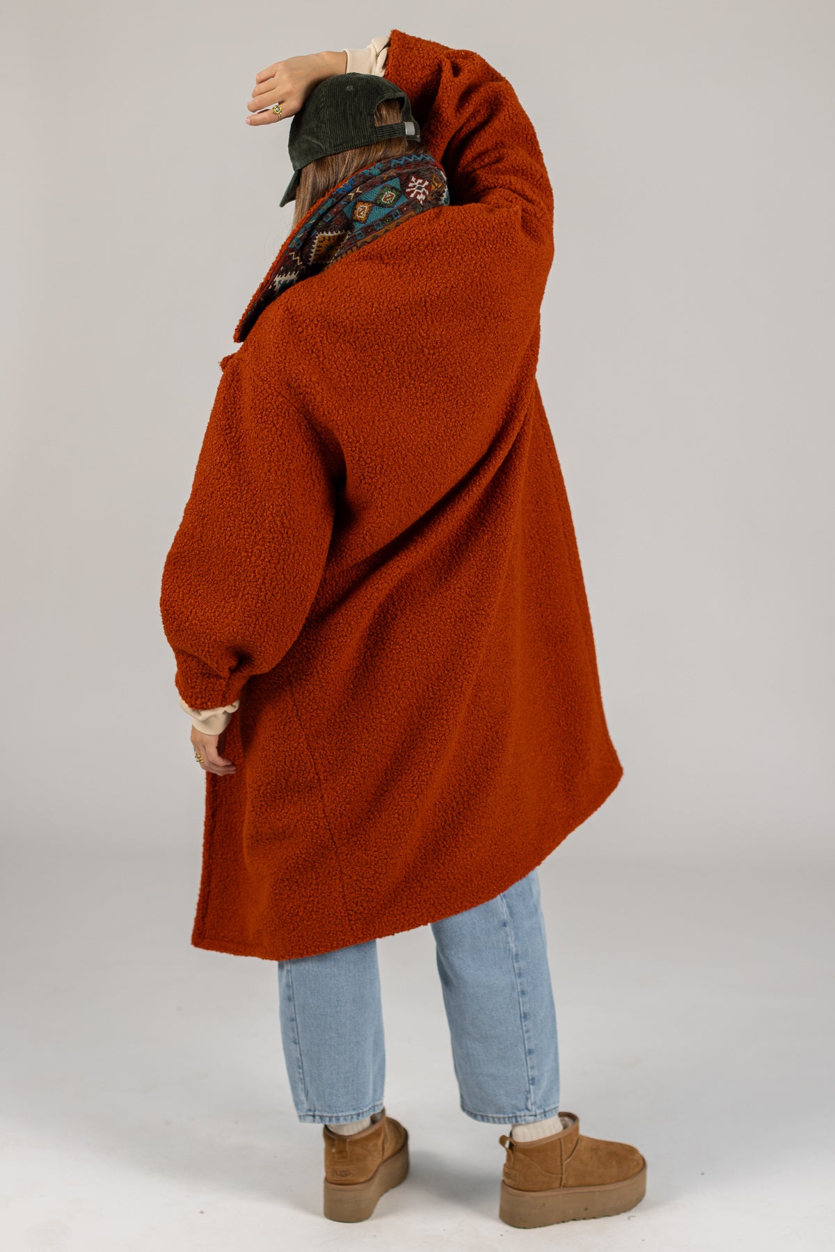 Coat Elaya Orange