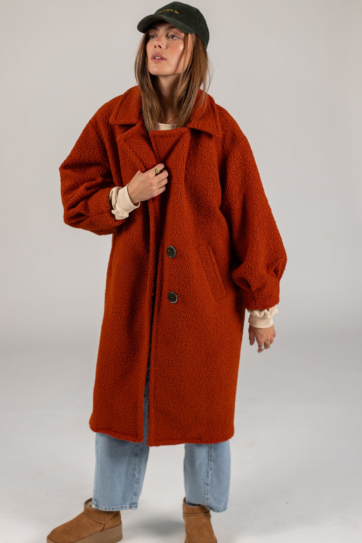 Coat Elaya Orange