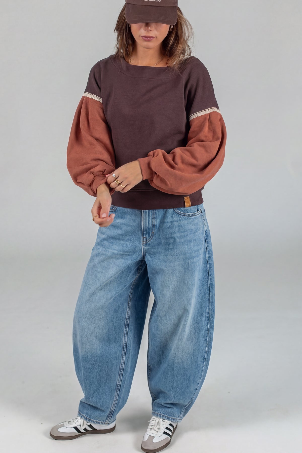 Sweater Caelia Brown Terracotta