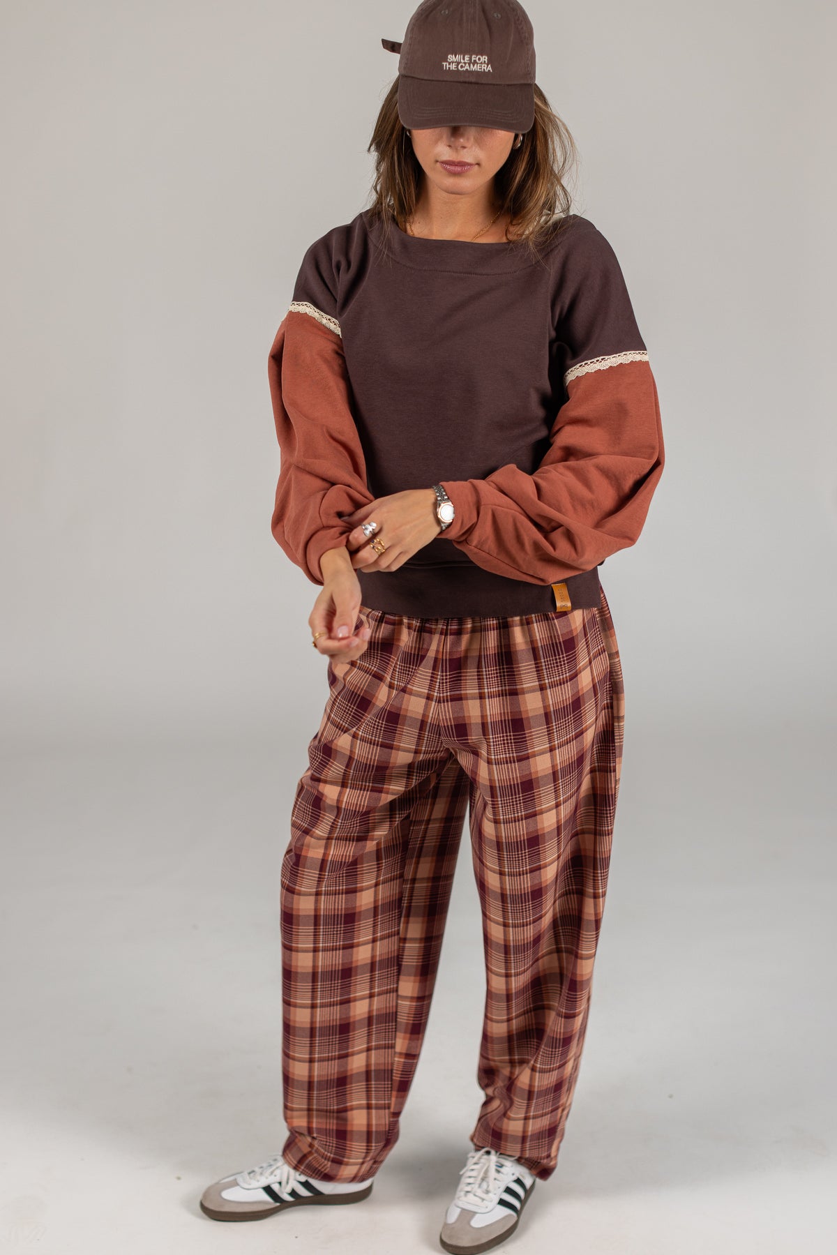 Sweater Caelia Brown Terracotta