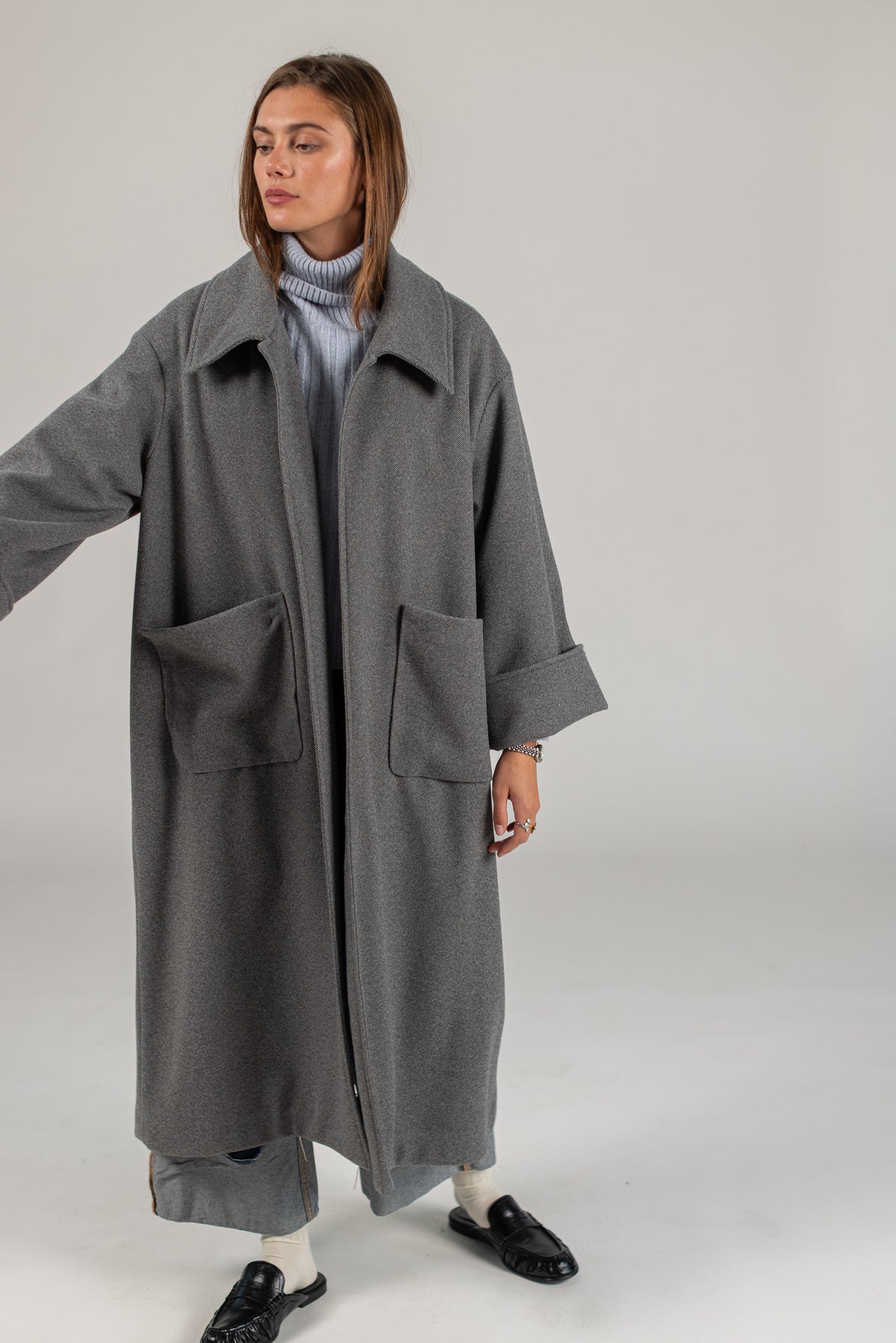 Coat Nemia Grey