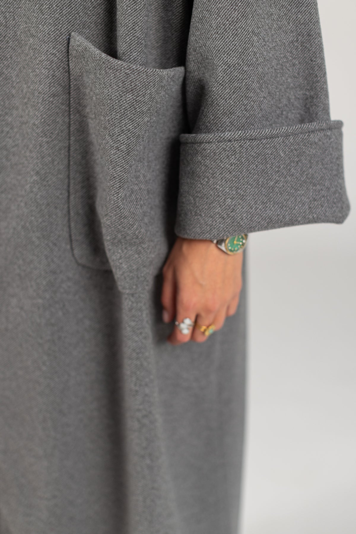 Coat Nemia Grey