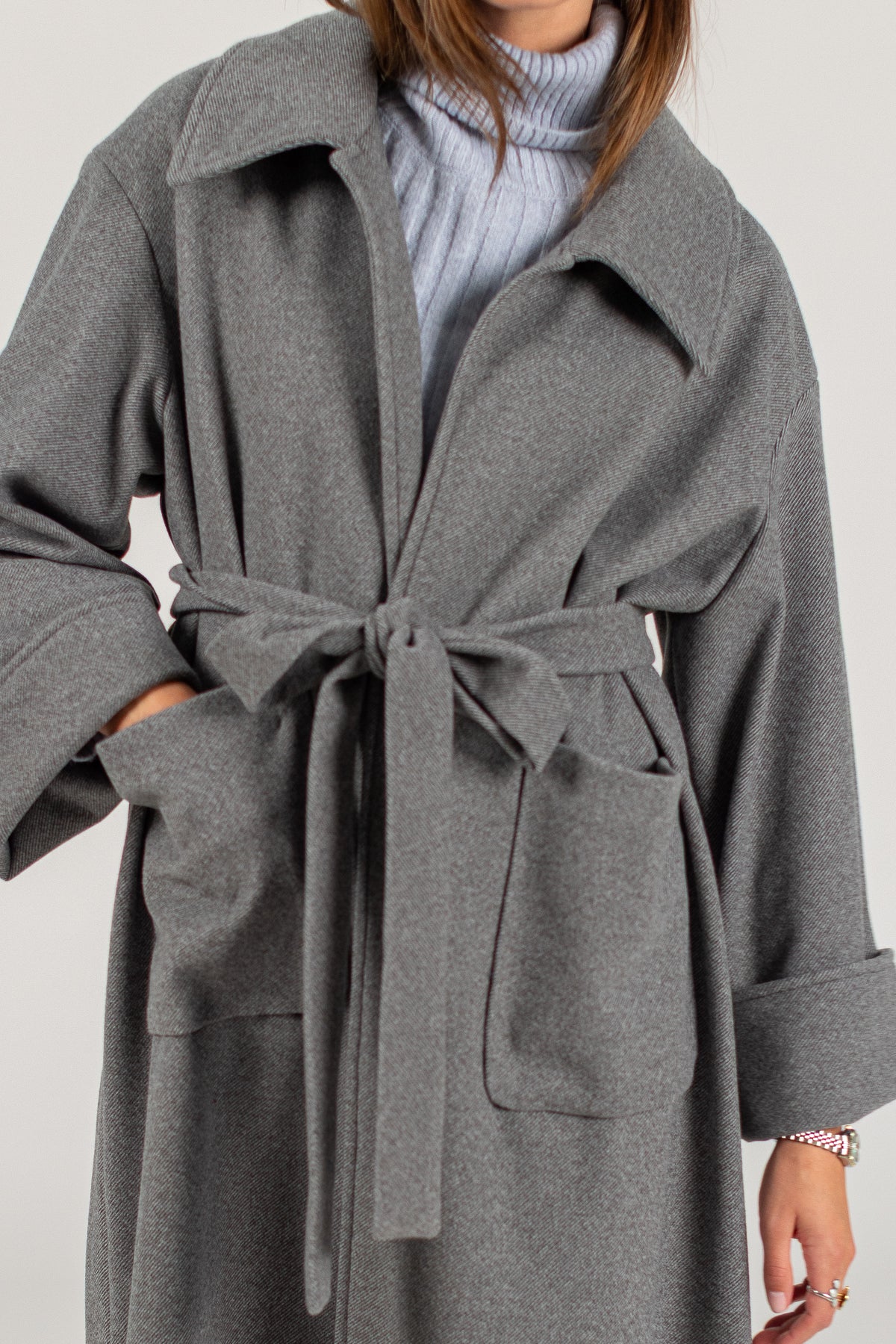 Coat Nemia Grey
