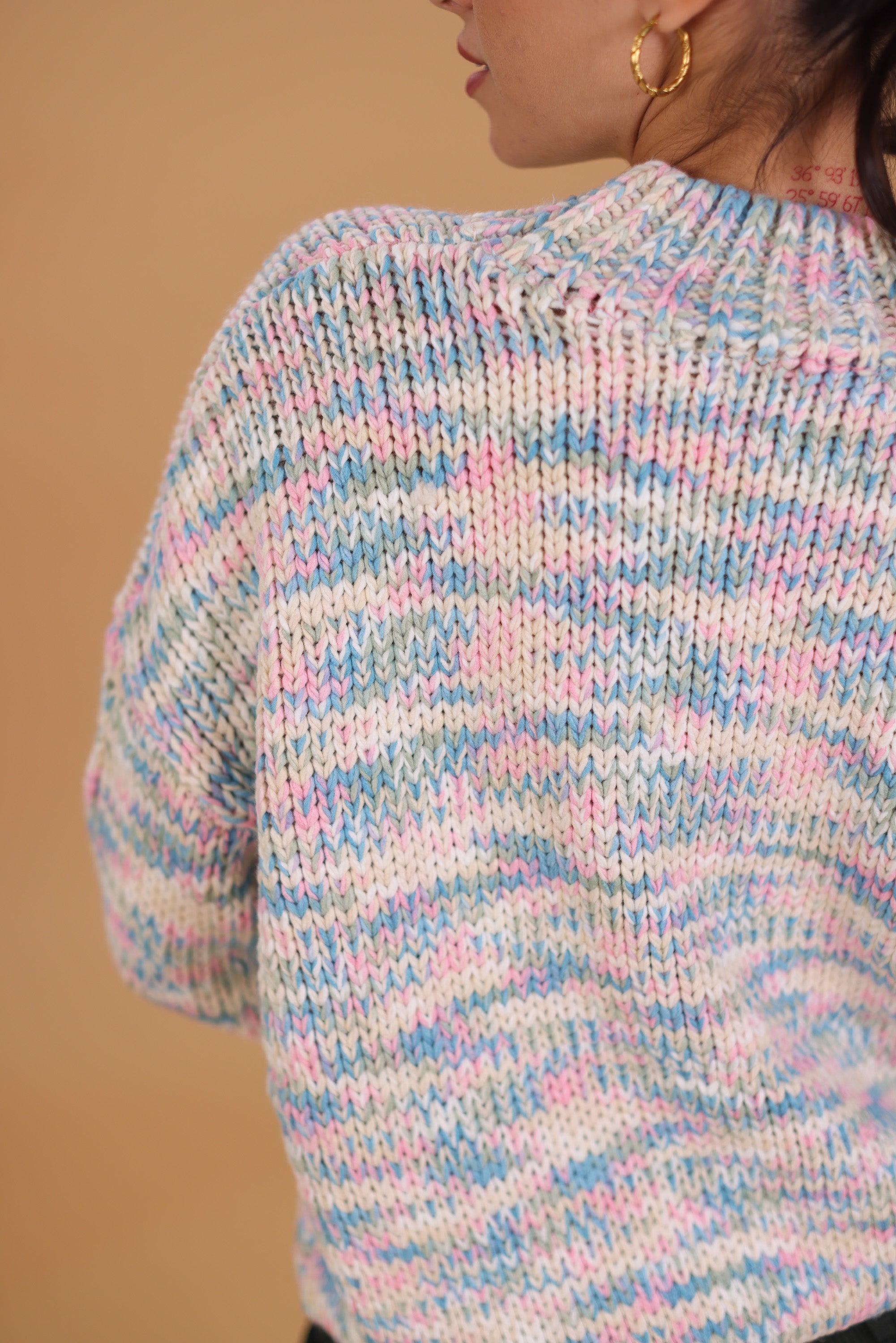 Knit Sweater Dreamy Blue