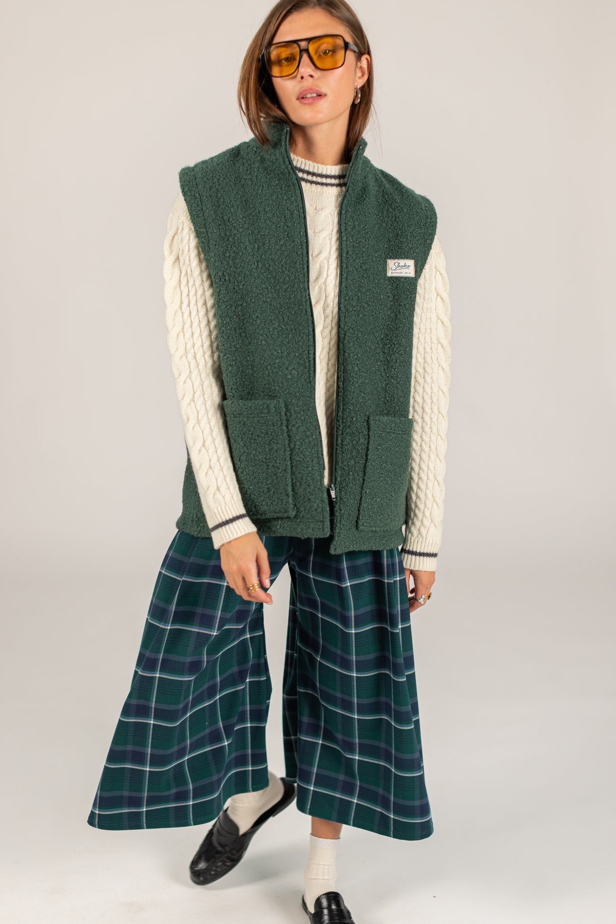Vest Alena Dark Green