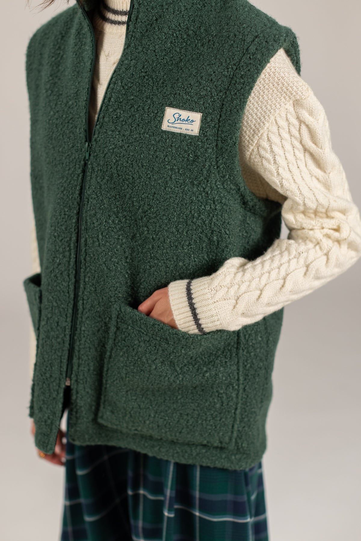 Vest Alena Dark Green
