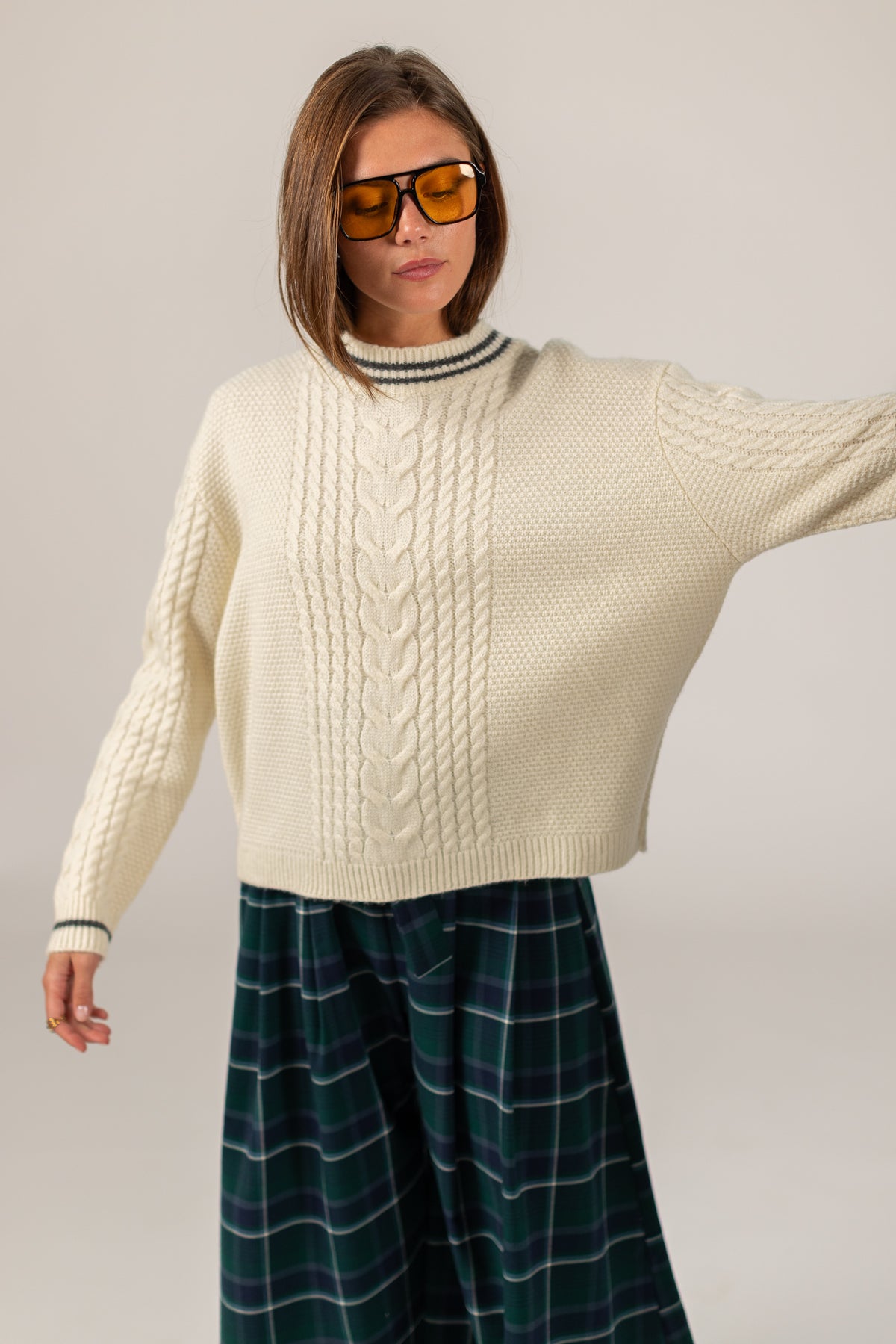 Knit Sweater Franny Cream