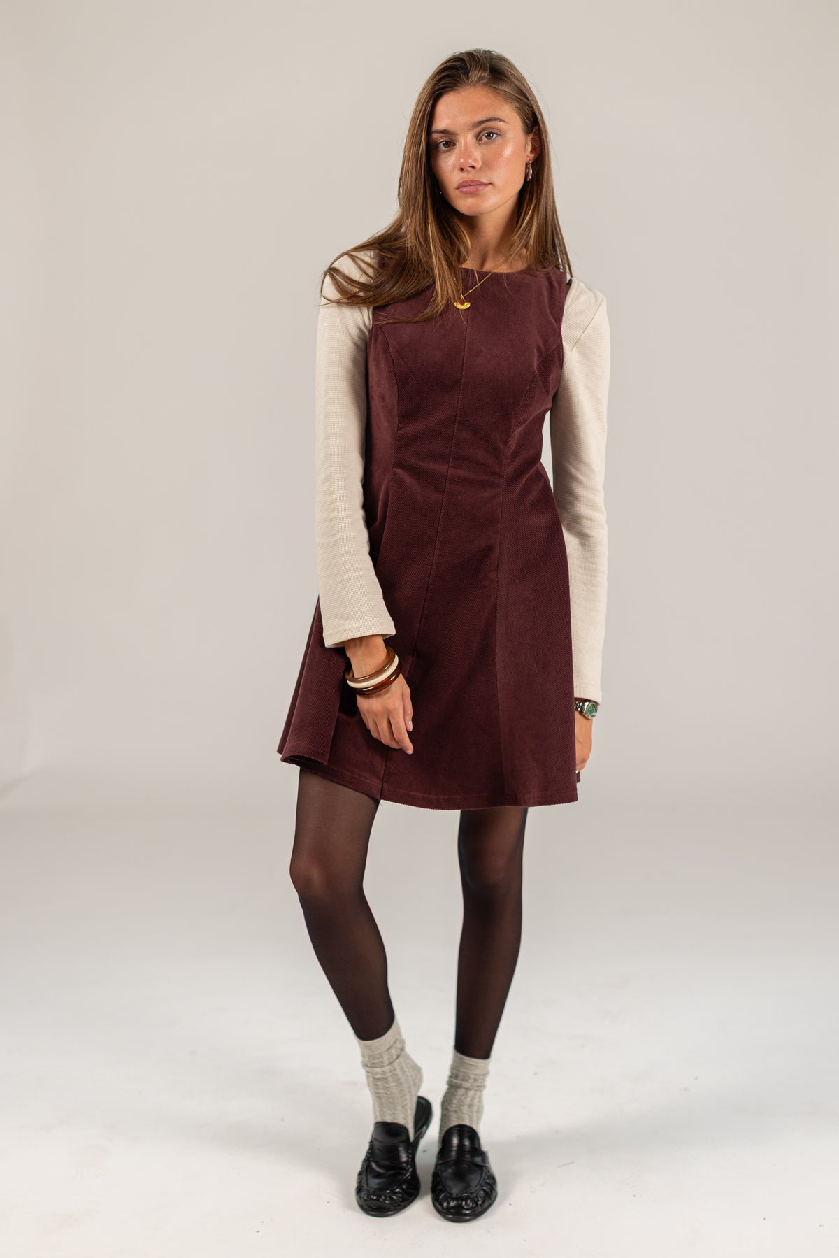Dress Shonda Raspberry Twill