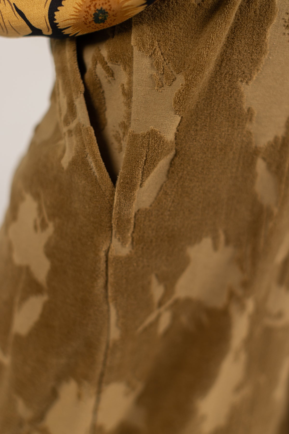 Trousers Sally Olive Velvet