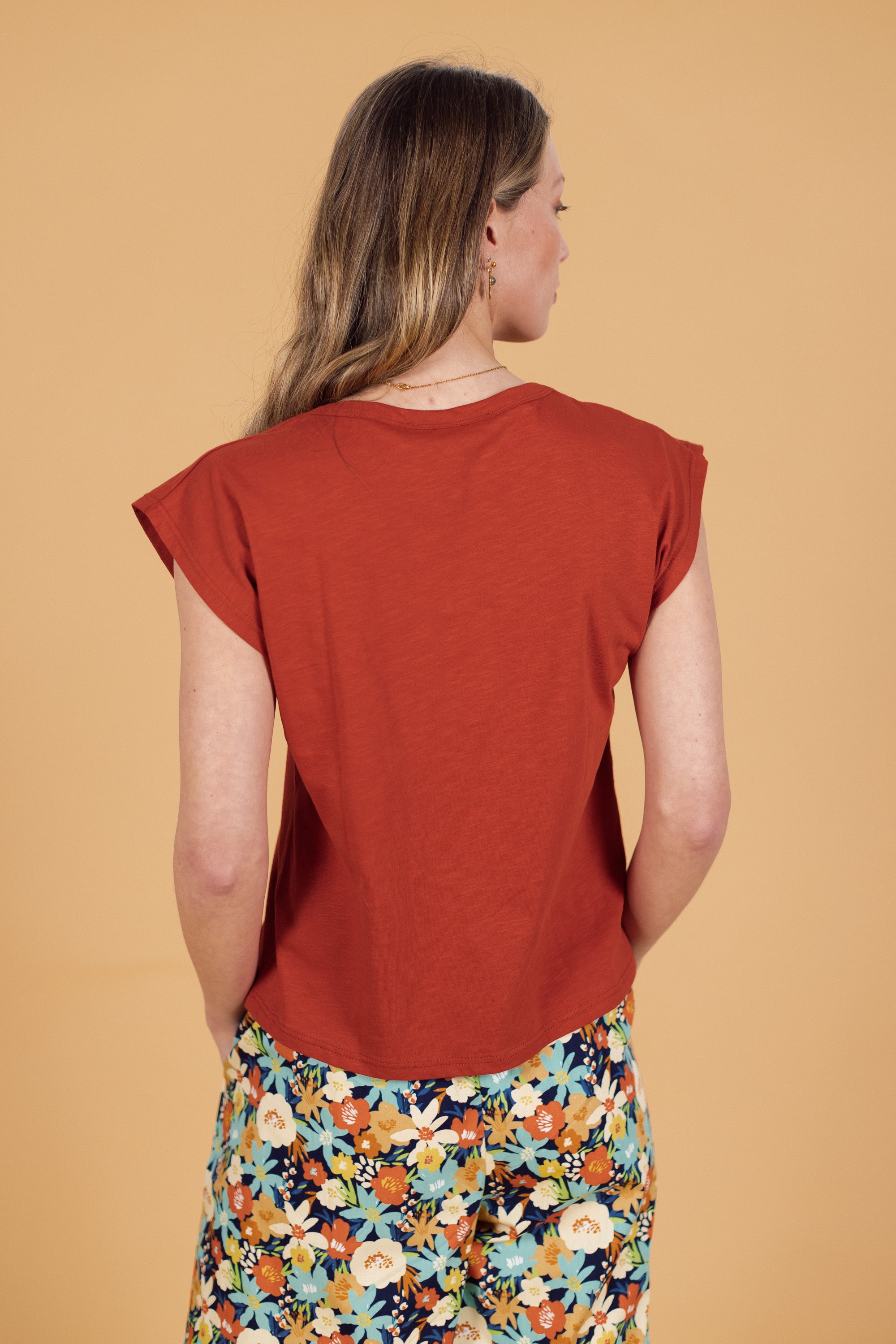 Top Sylvana Gebranntes Orange