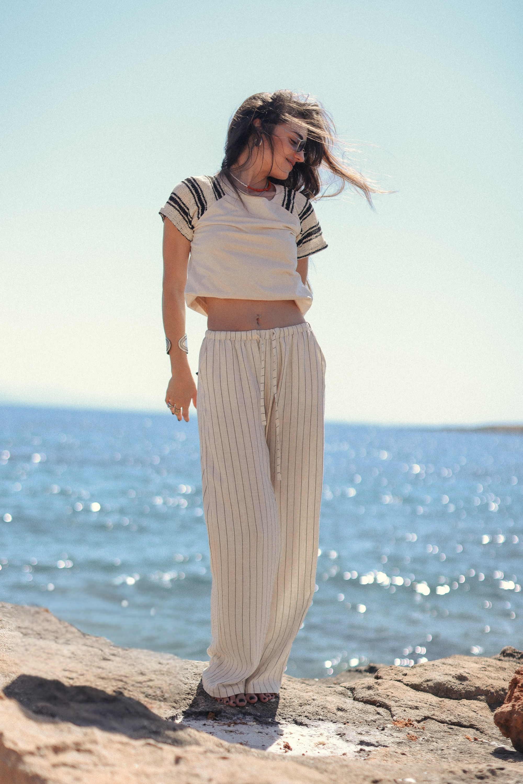 Hose Elance Nadelstreifen