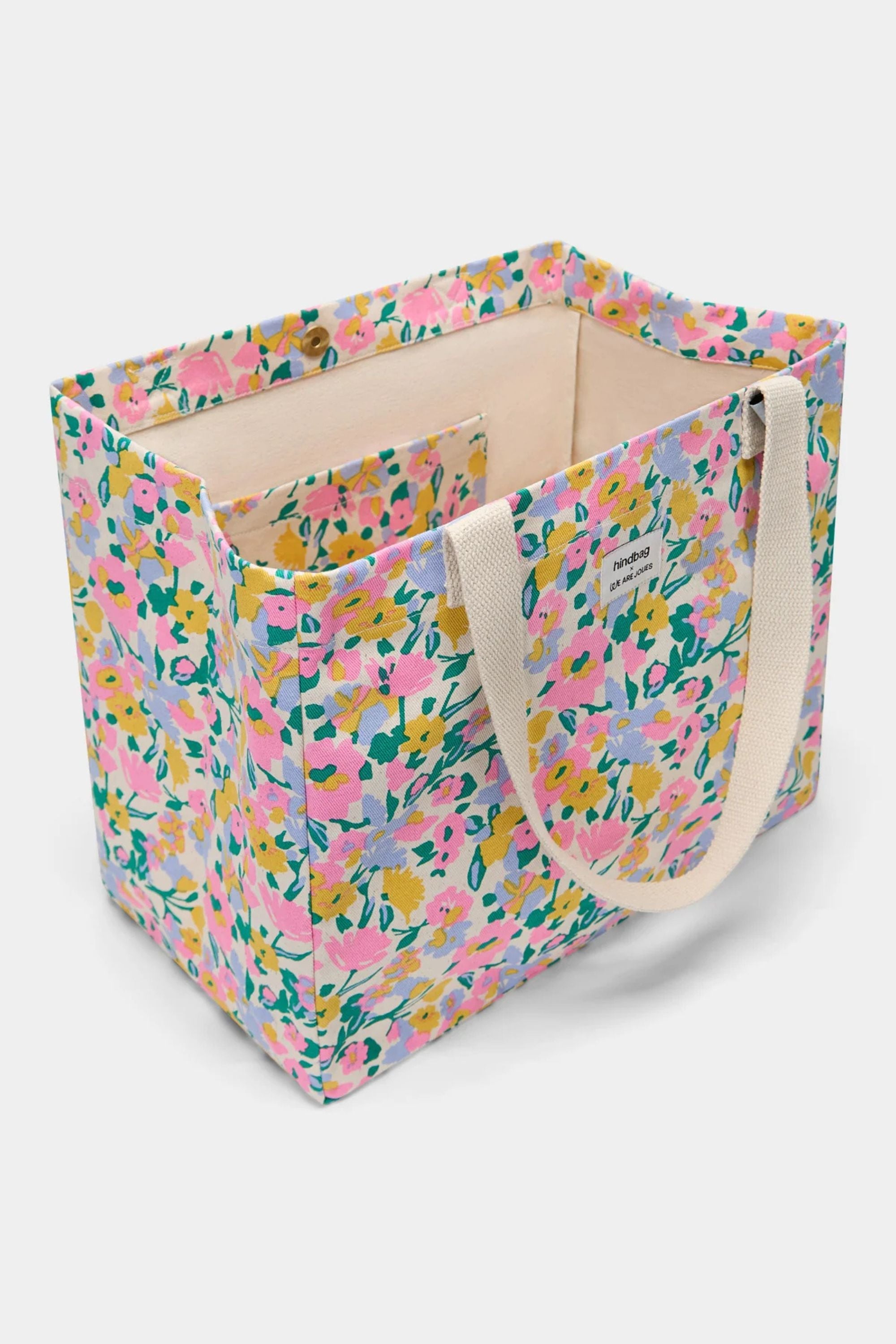Tote Bag Claude Pastel Bloom