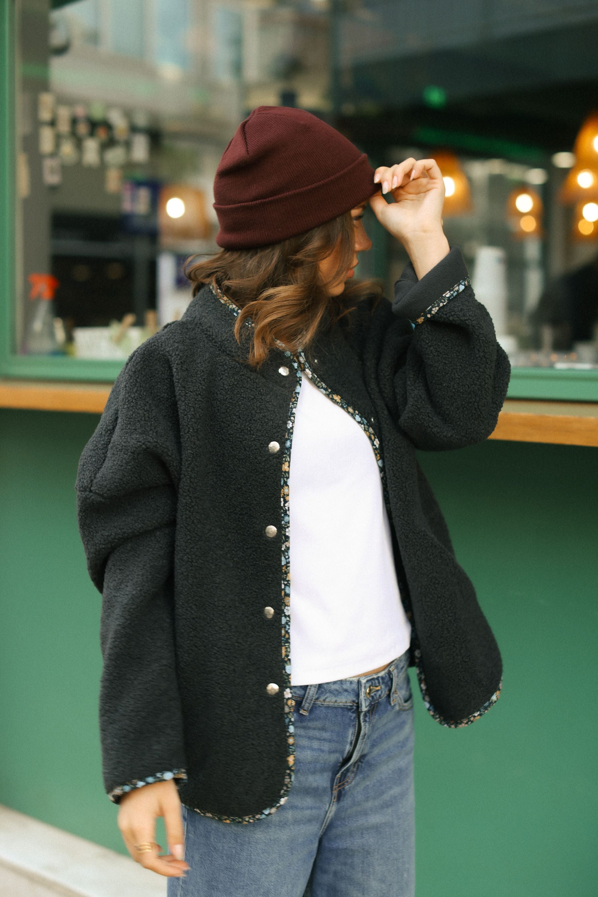 Jacke Alena Anthrazitgrau