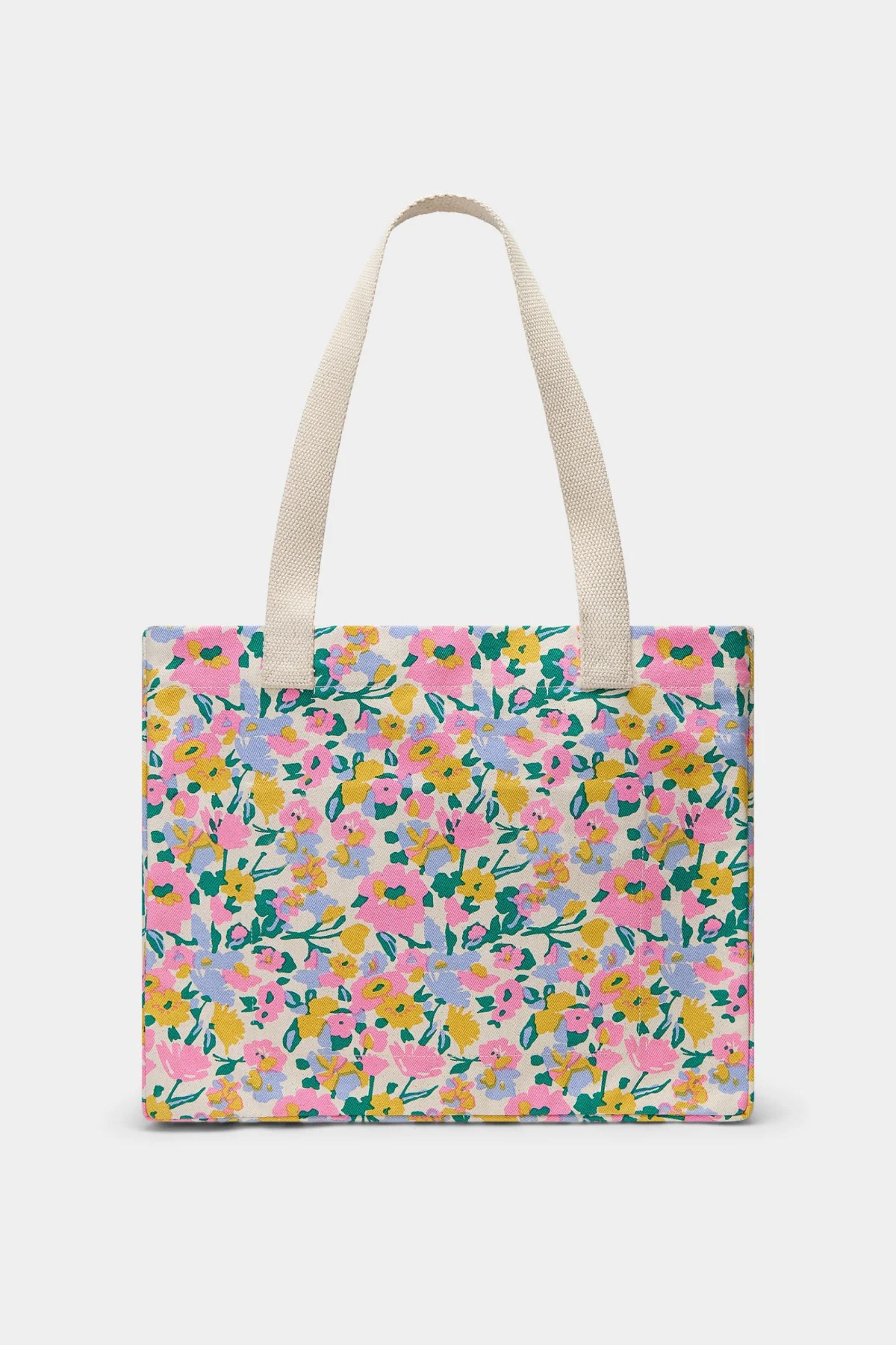 Tote Bag Claude Pastel Bloom