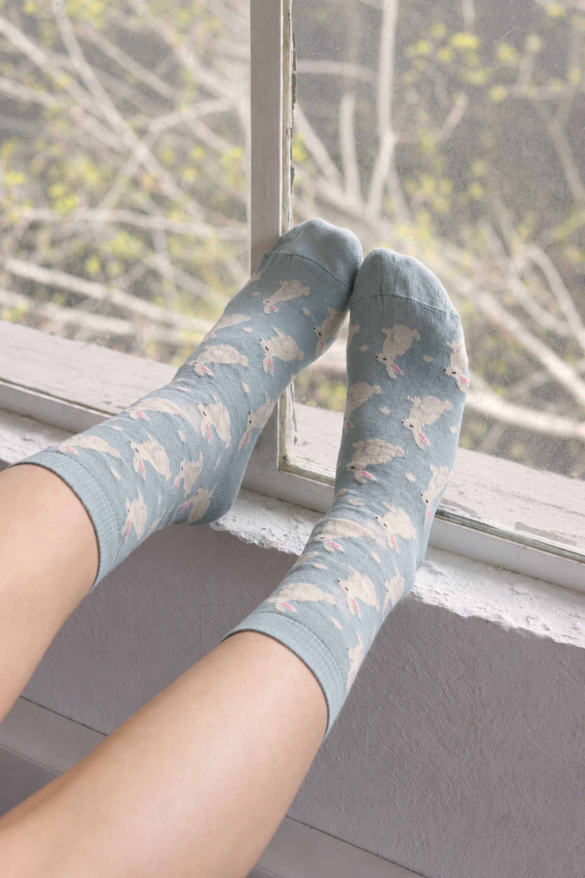 Socks Bunny Mint