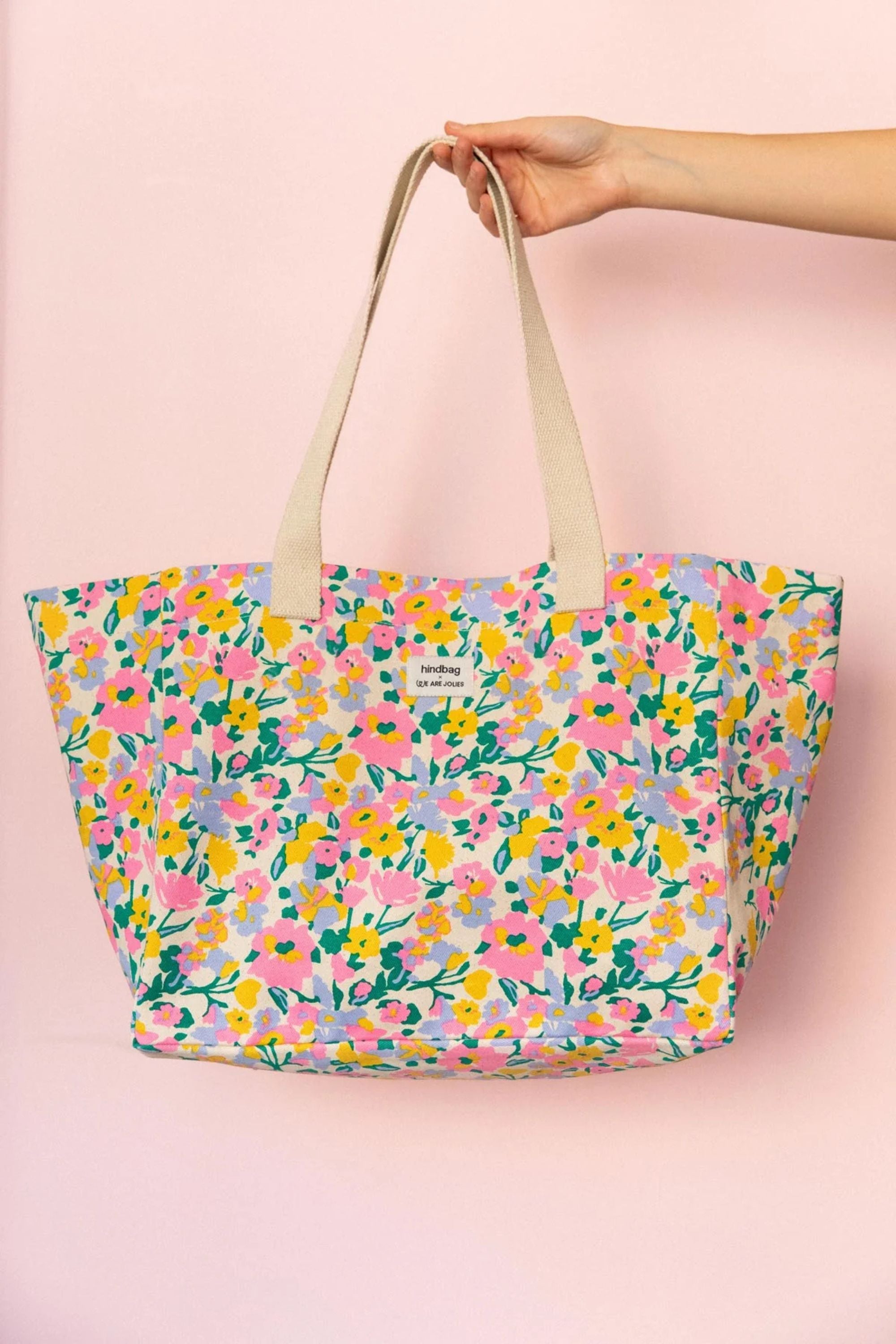 Tote Bag Claude Pastel Bloom