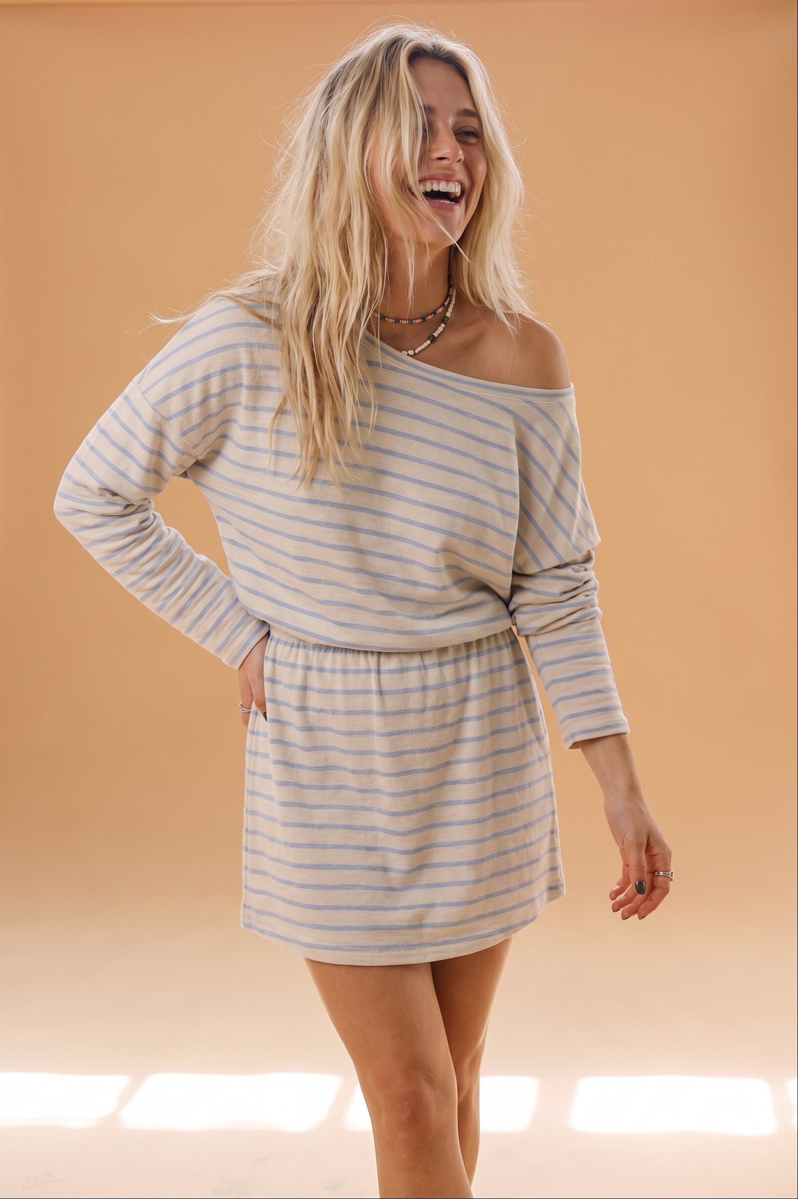 Dress Isabela Cream Stripes