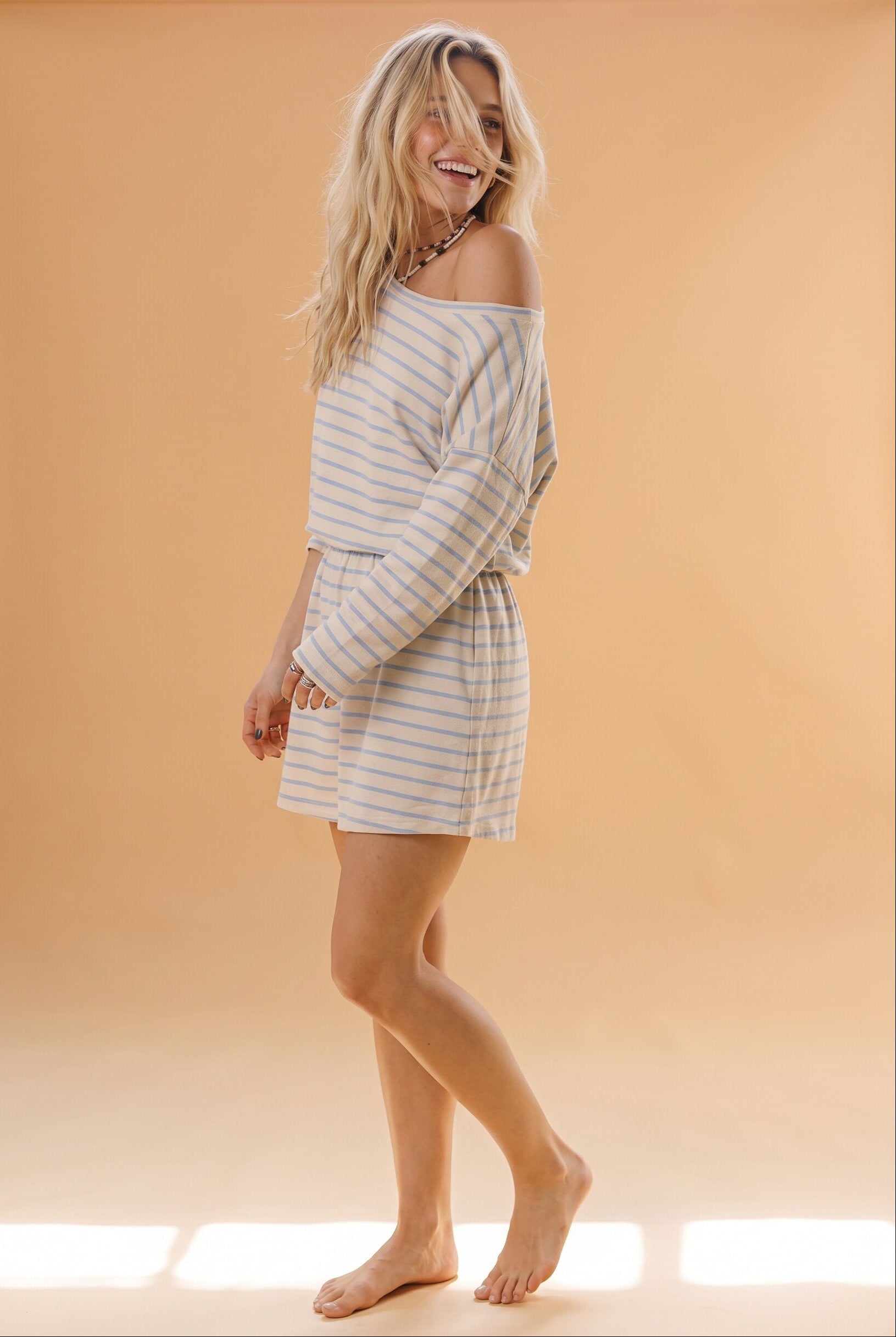 Dress Isabela Cream Stripes