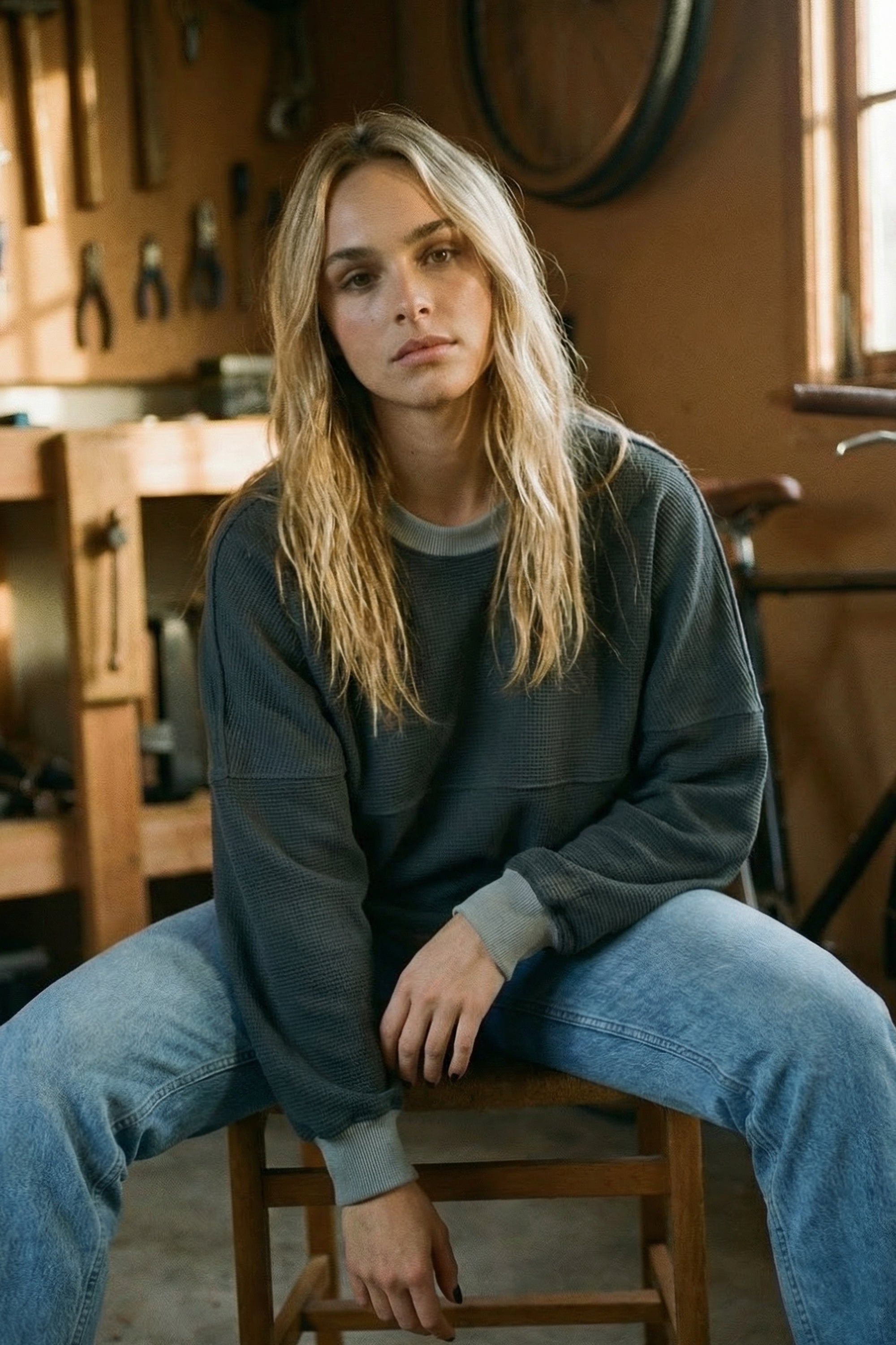 Sweater Aldina Dusky Teal