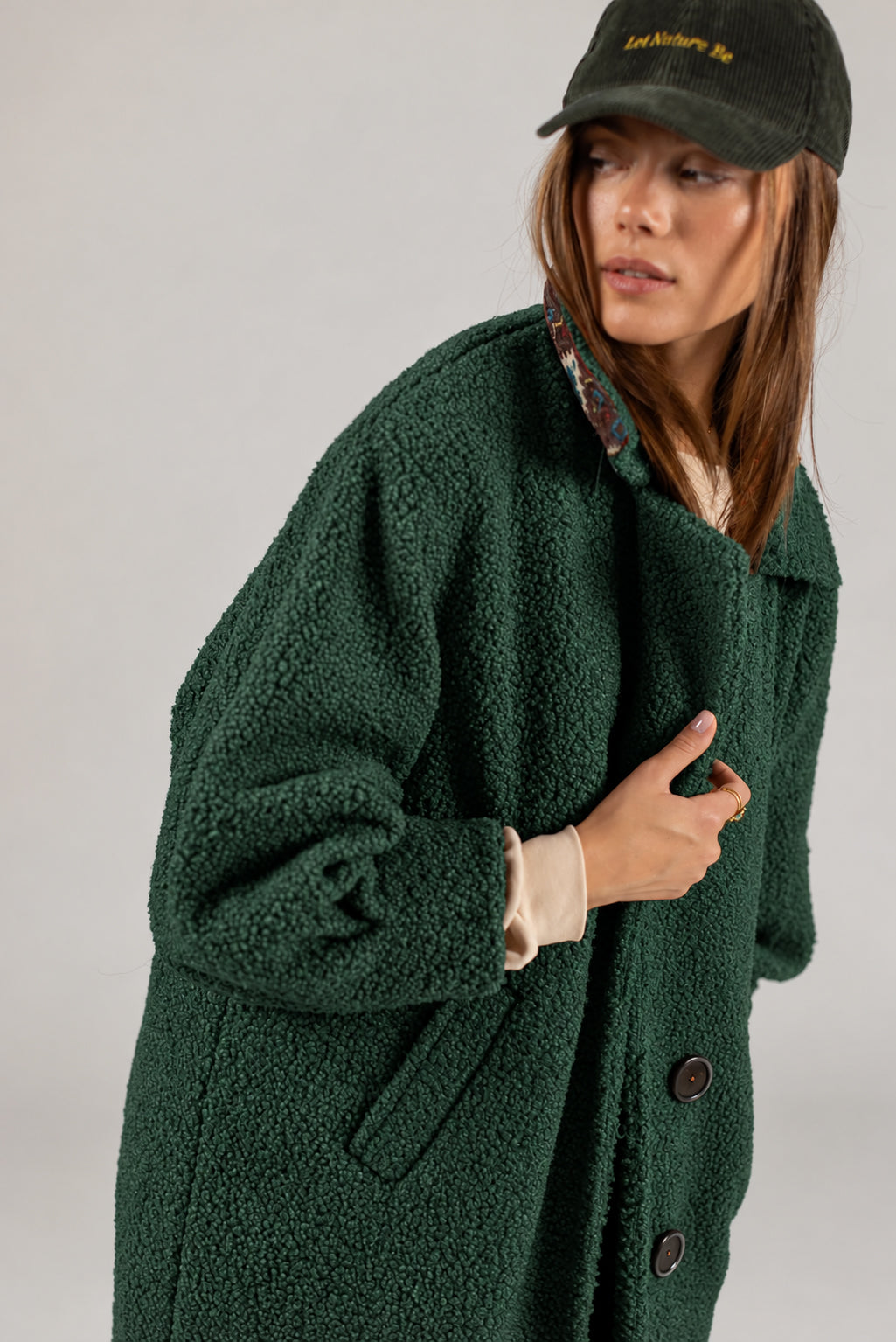 Coat Elaya Forrest Green