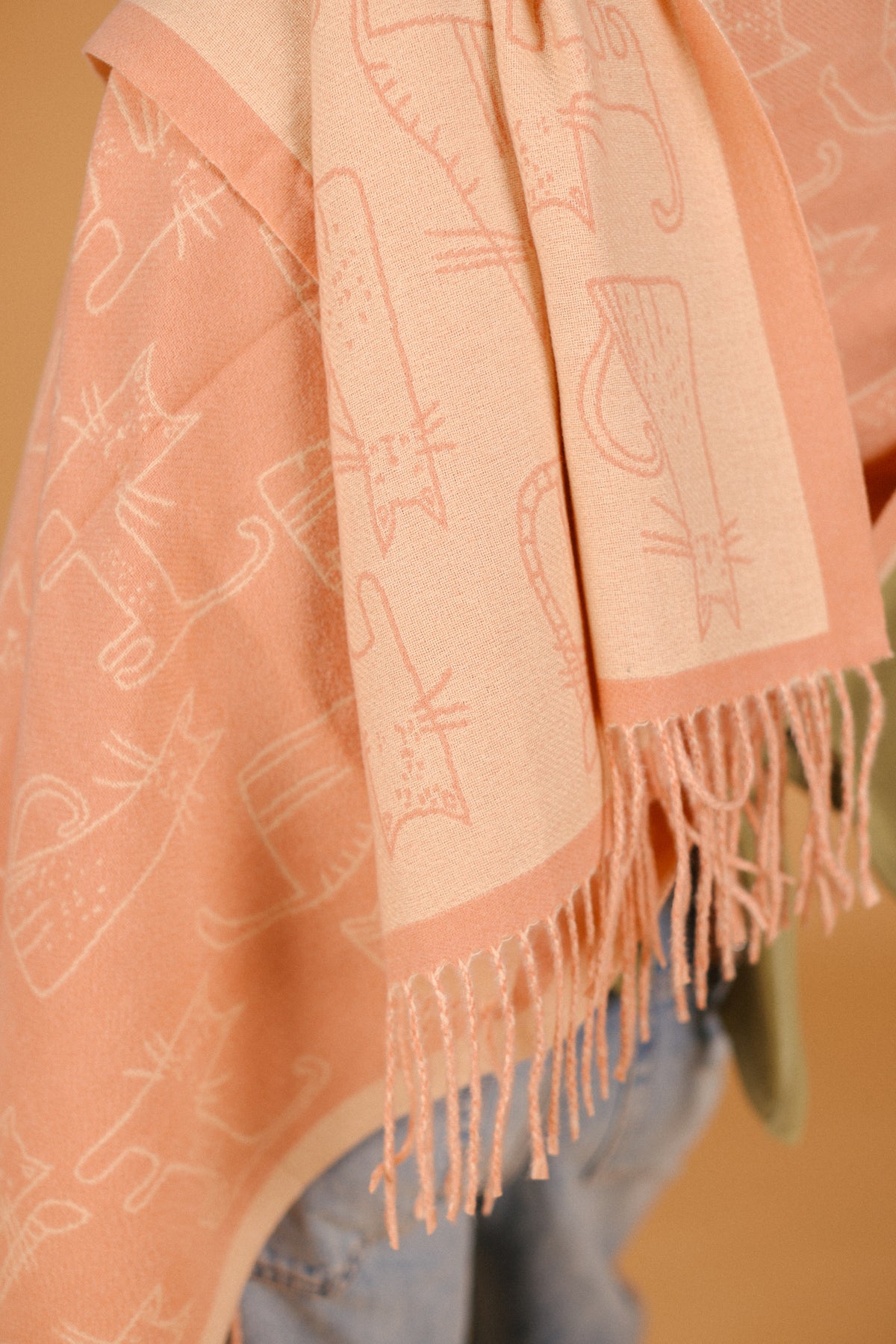 Scarf Nori Pink