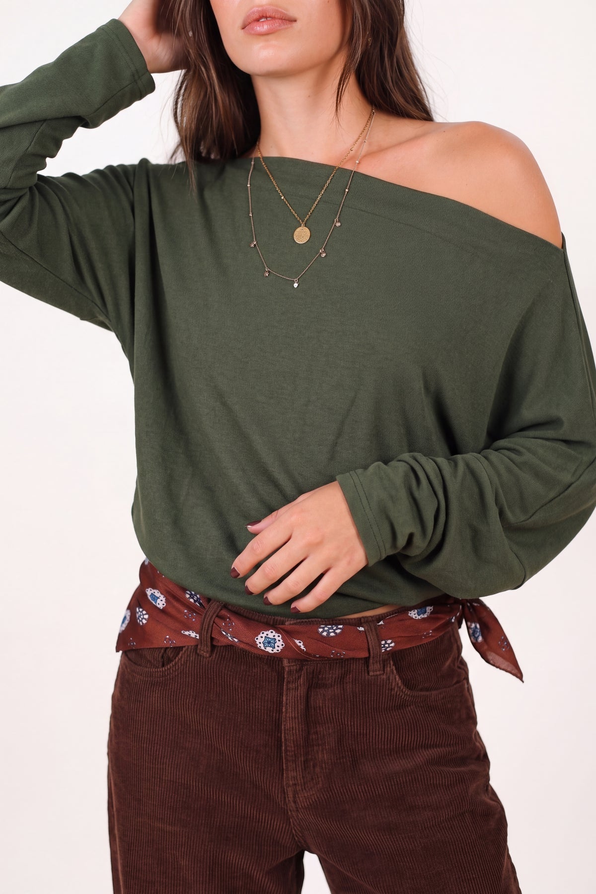 Top Pedro Forest Green
