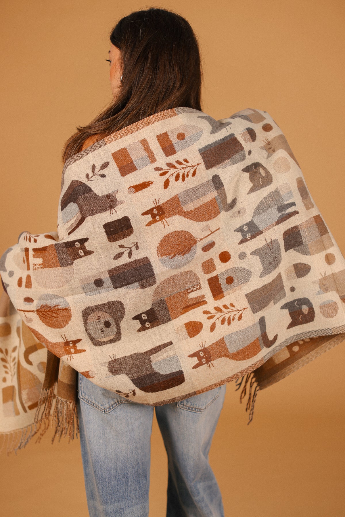 Scarf Mino Cream