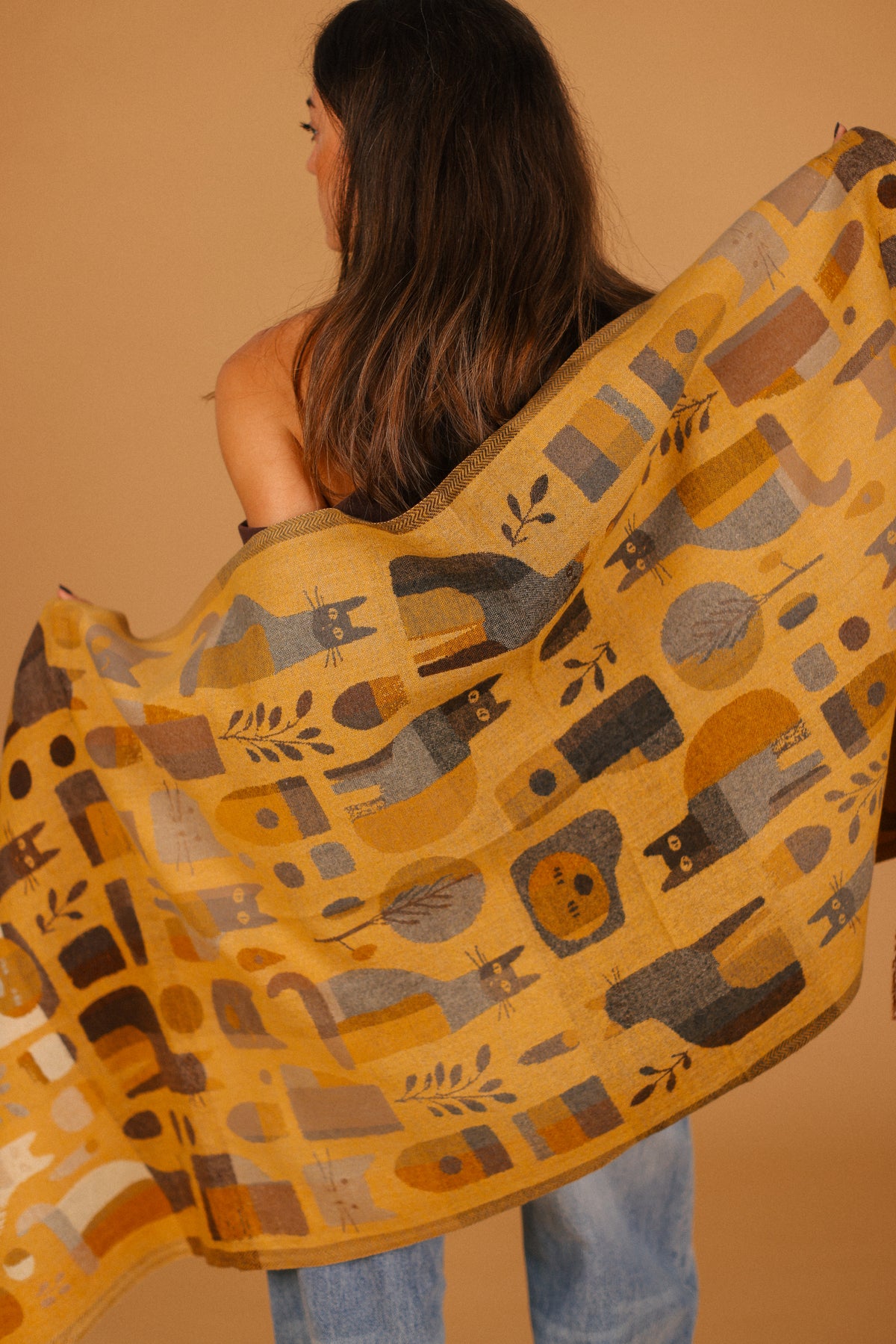 Scarf Mino Mustard