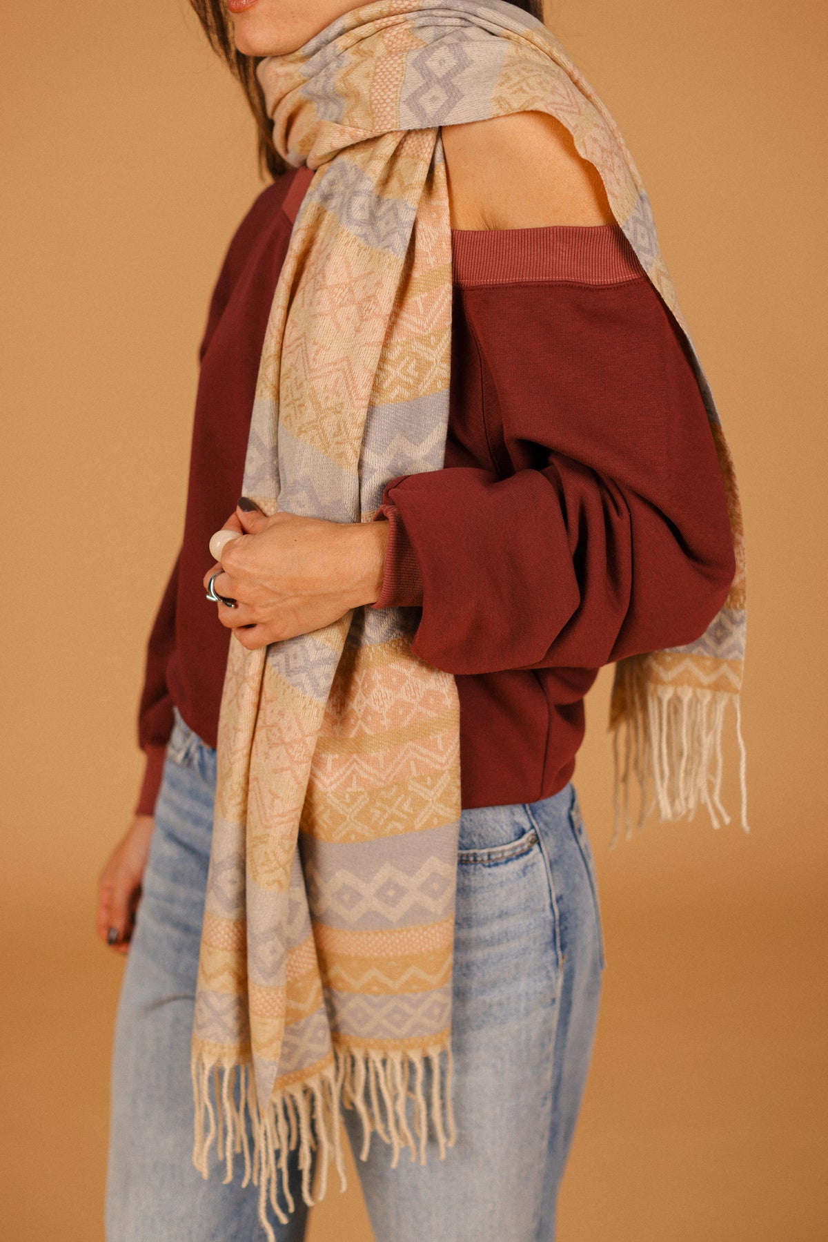 Scarf Arlo Beige