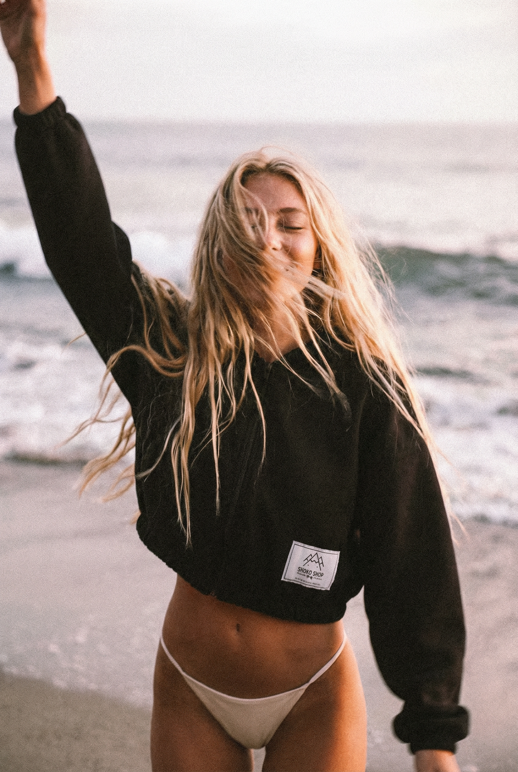 Kapuzenjacke Bea Schwarz