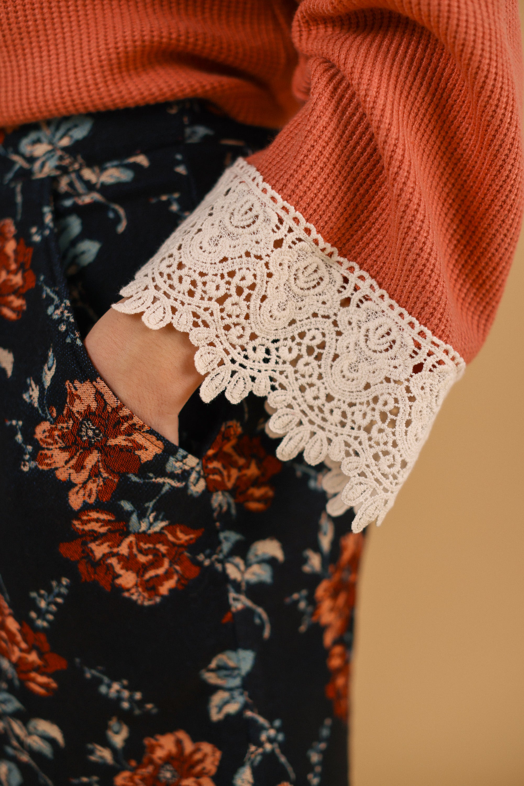 Skirt Blair Noir Rose