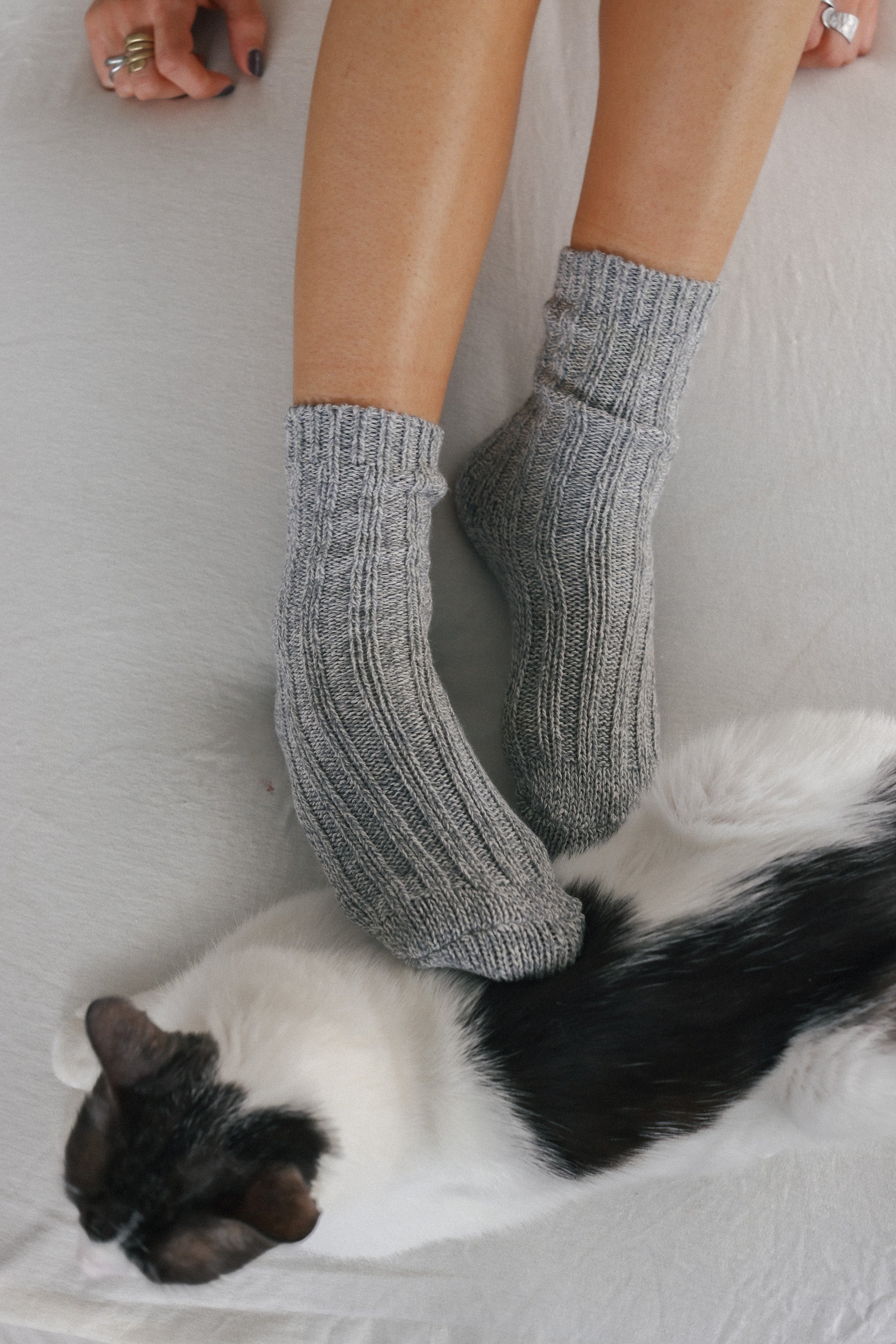 Socks Comfy Loops Grey
