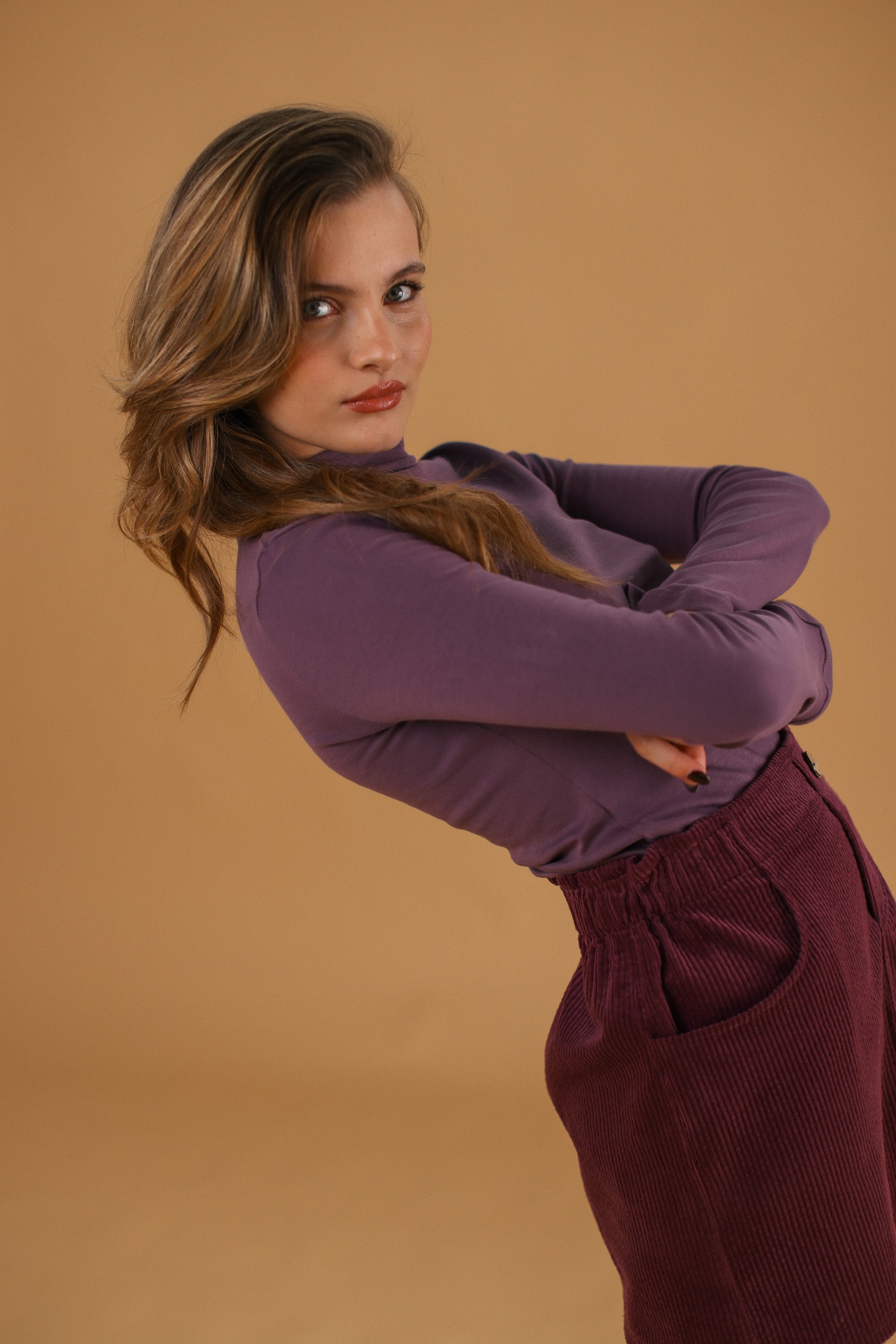 Top Billie Dusty Purple