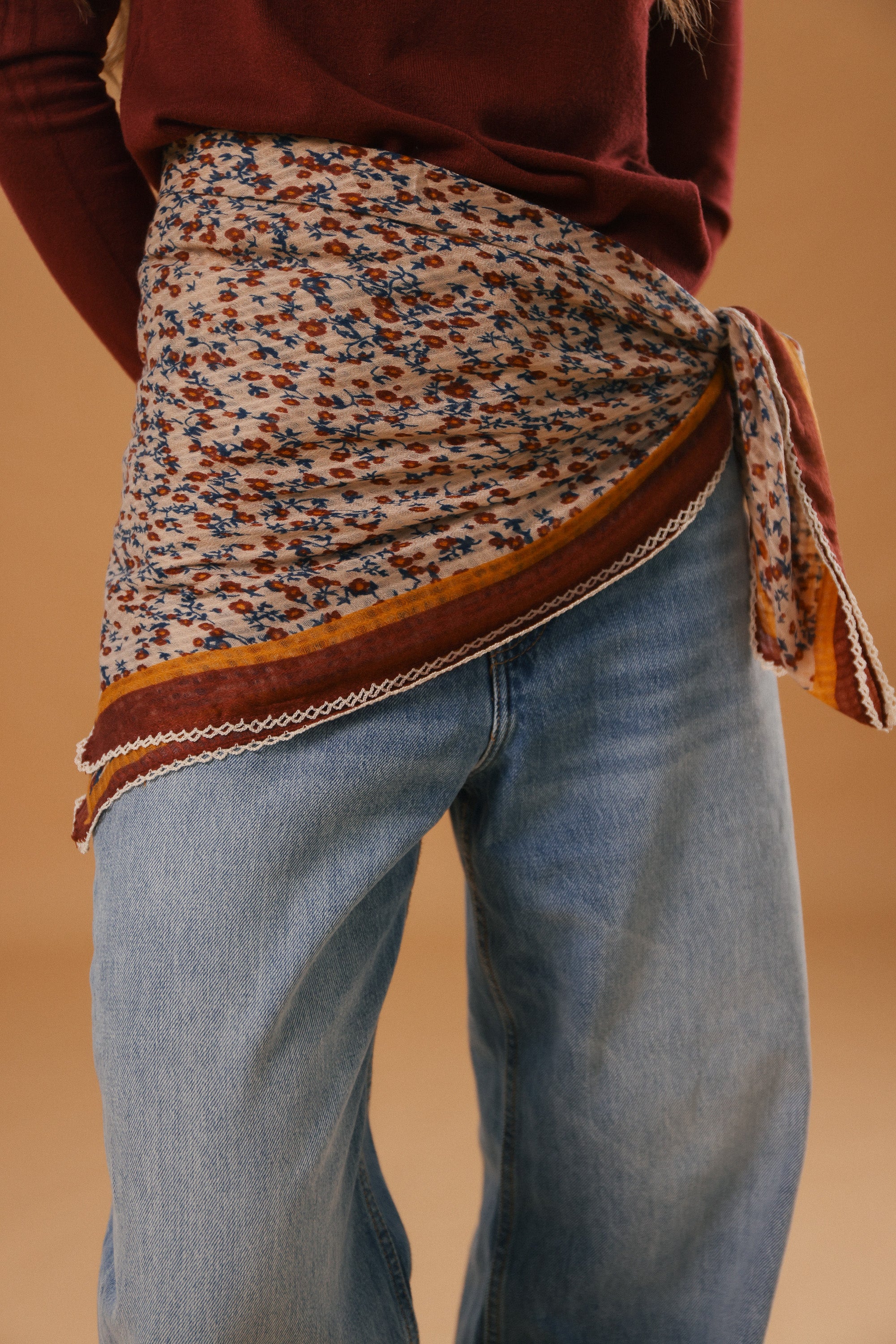 Shawl Whispering Lace Pink